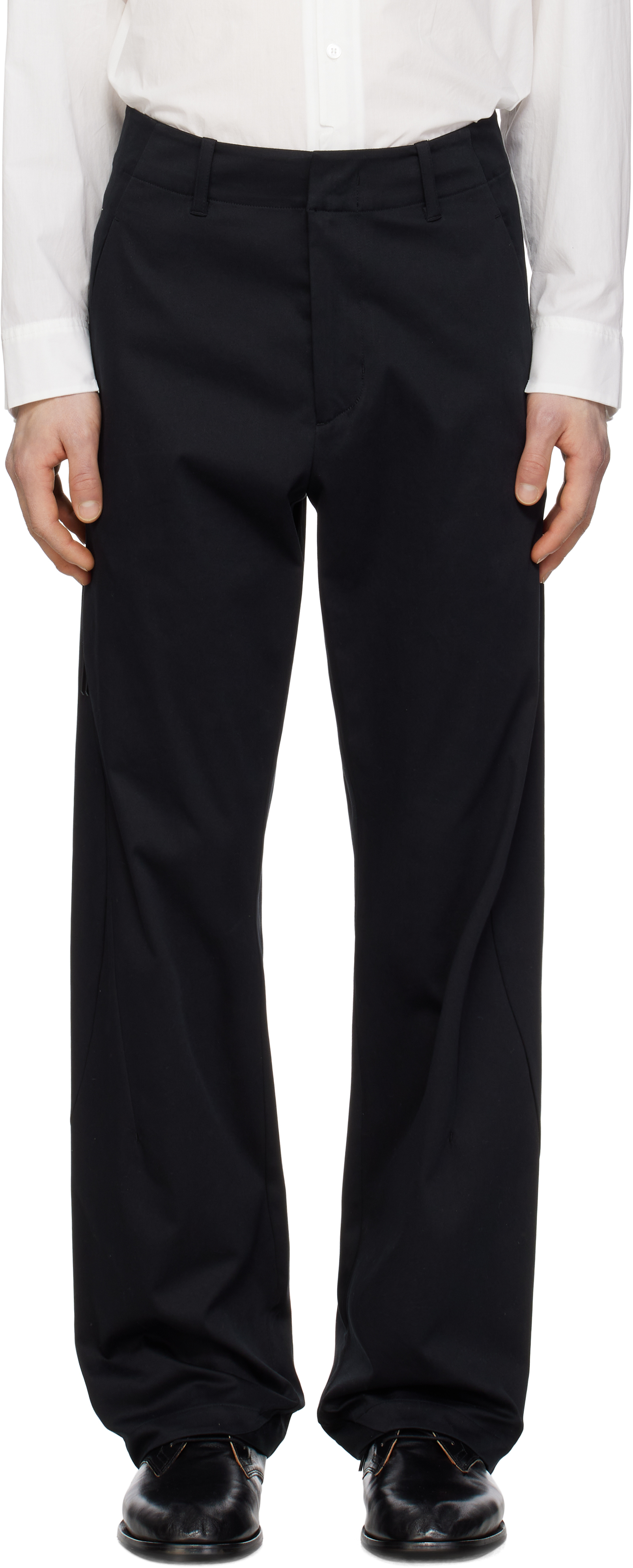 POST ARCHIVE FACTION (PAF) Black 8.0 Right Trousers