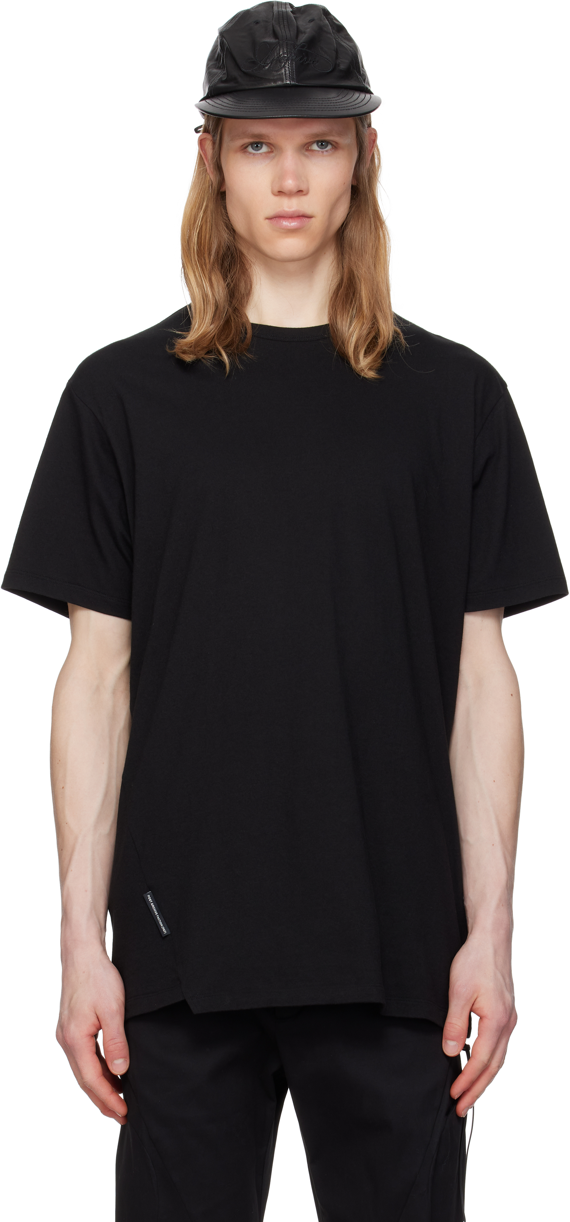 POST ARCHIVE FACTION (PAF) Black 8.0 Center T-shirt