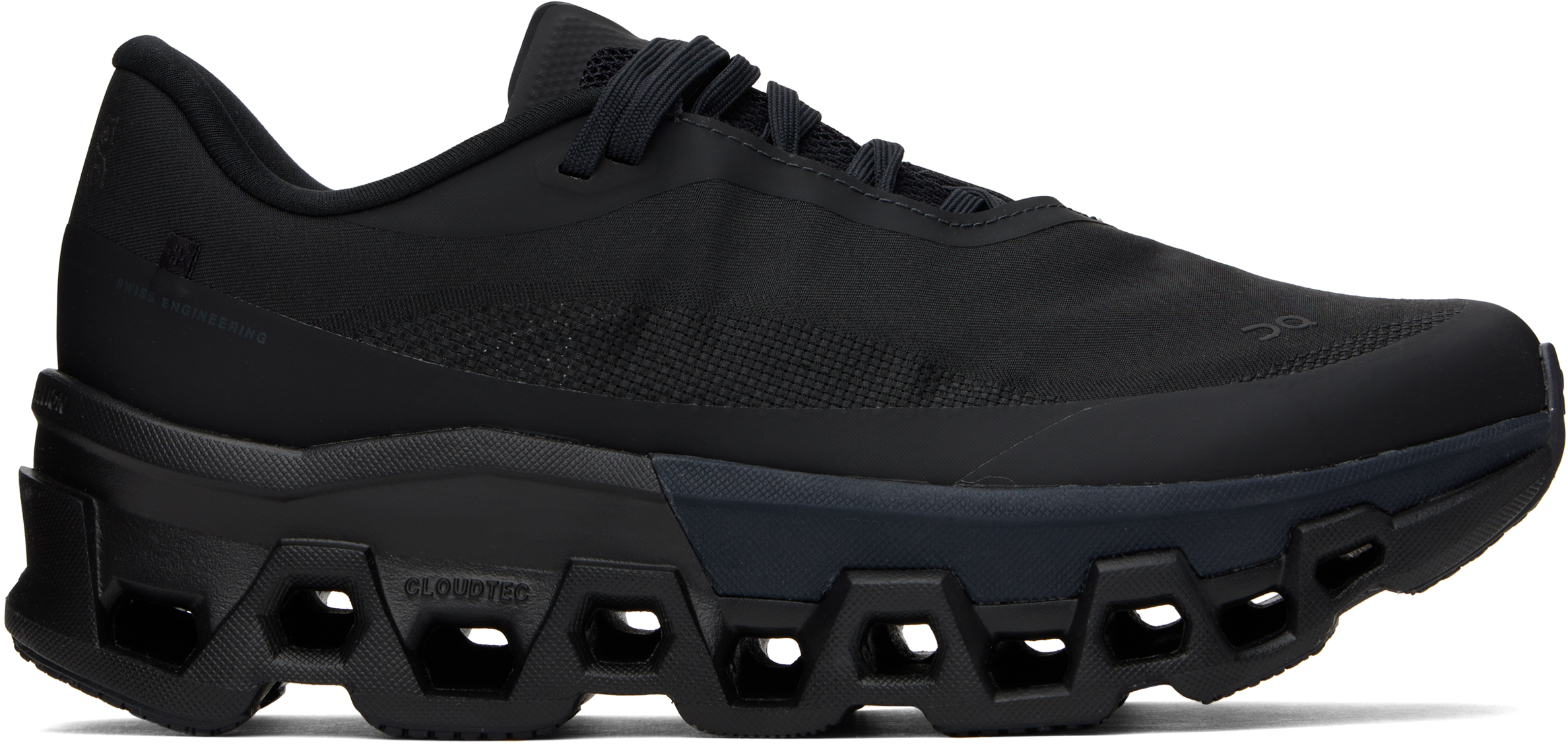 Shop Post Archive Faction (paf) Black On Edition Cloudmonster 2 Sneakers In Black | Magnet