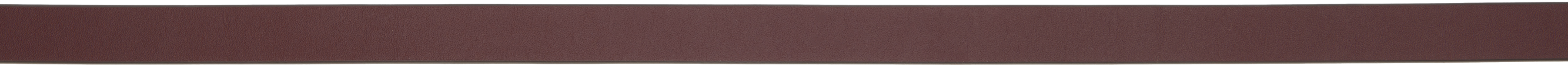 TORY BURCH BURGUNDY BUCKLE BELT
