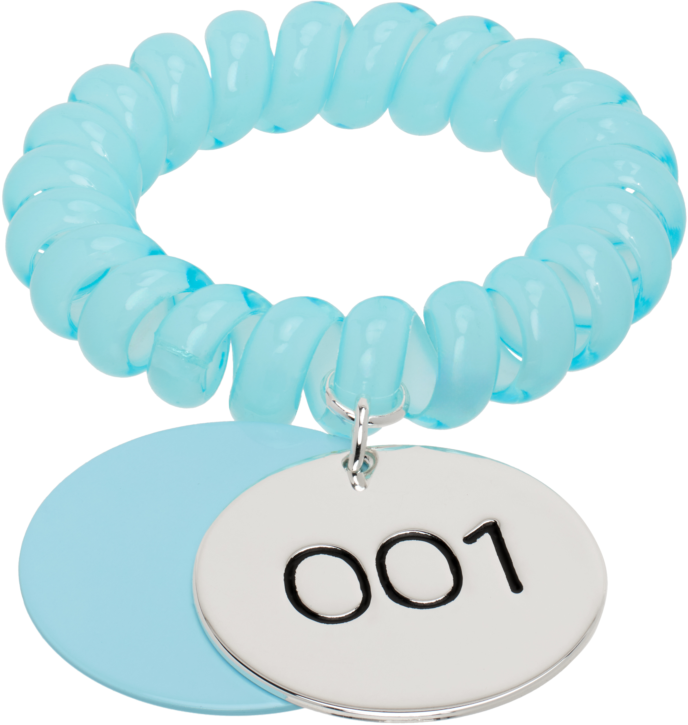 【関税込み】Tory Burch ブルー Locker Room ブレスレット Tory Burch: Blue Locker Room Bracelet | SSENSE