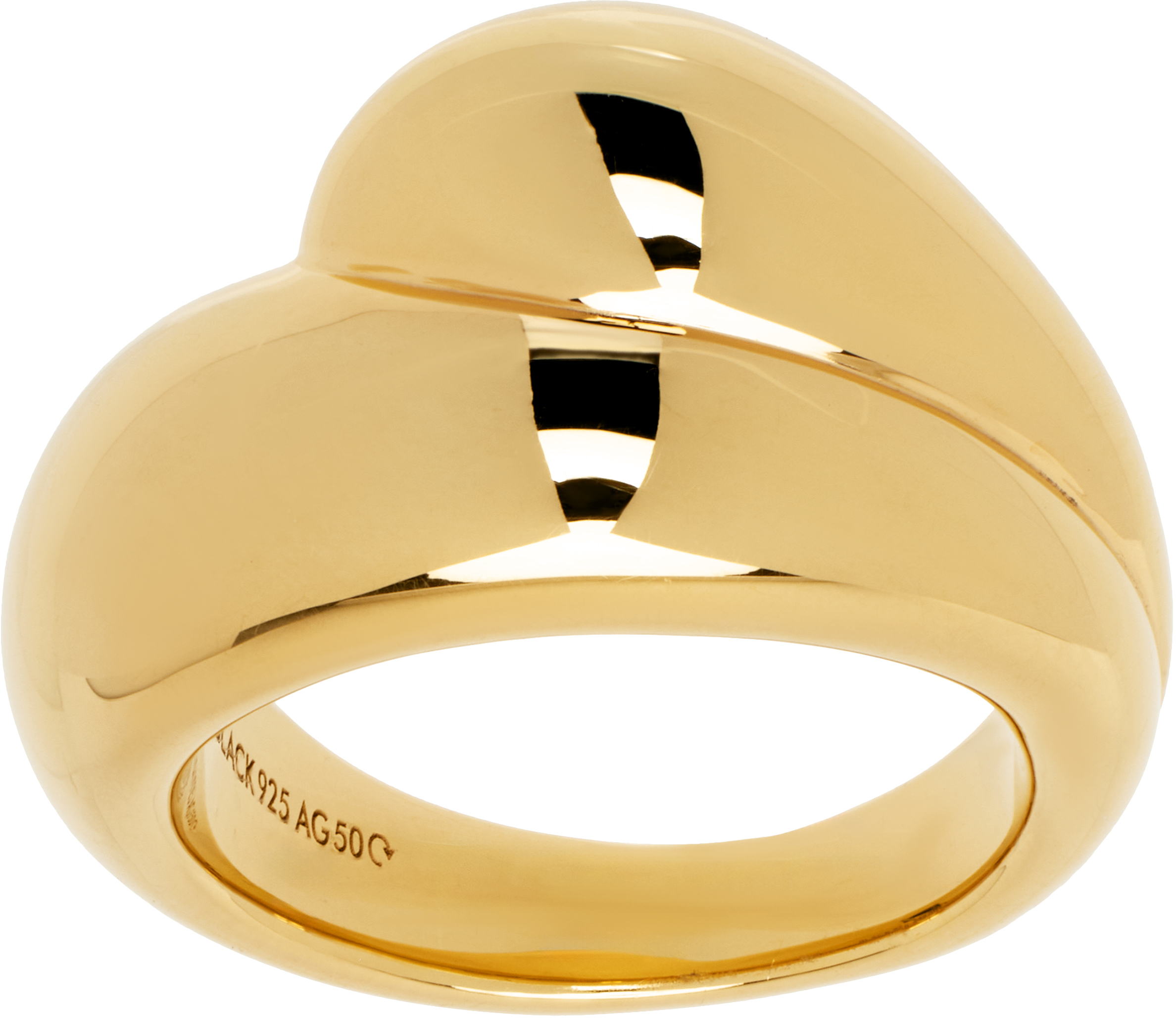 【関税込み】Maria Black ゴールド Tryvann Trail リング Gold Tryvann Trail Ring by Maria Black on Sale