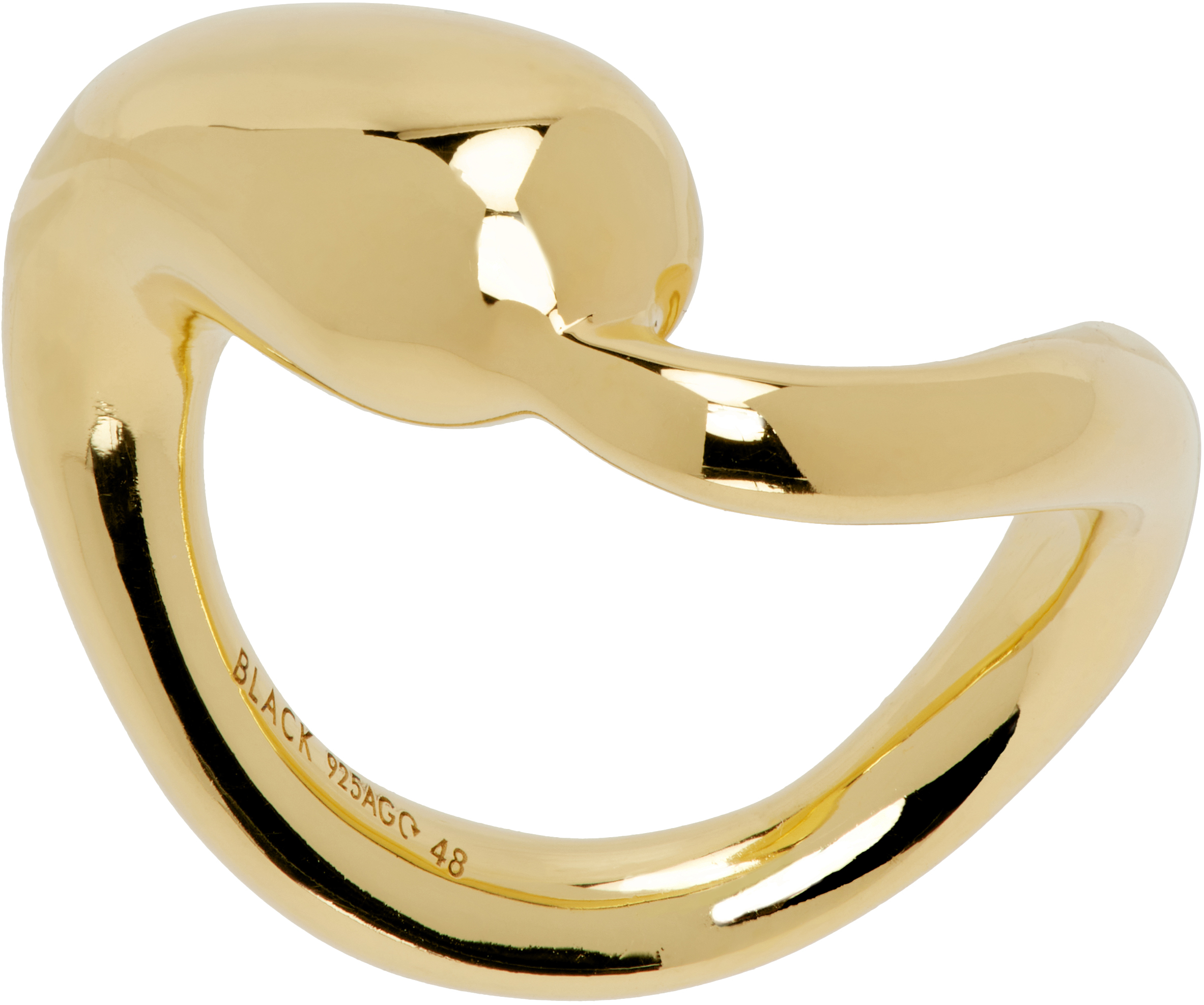 Gold Splash Ring