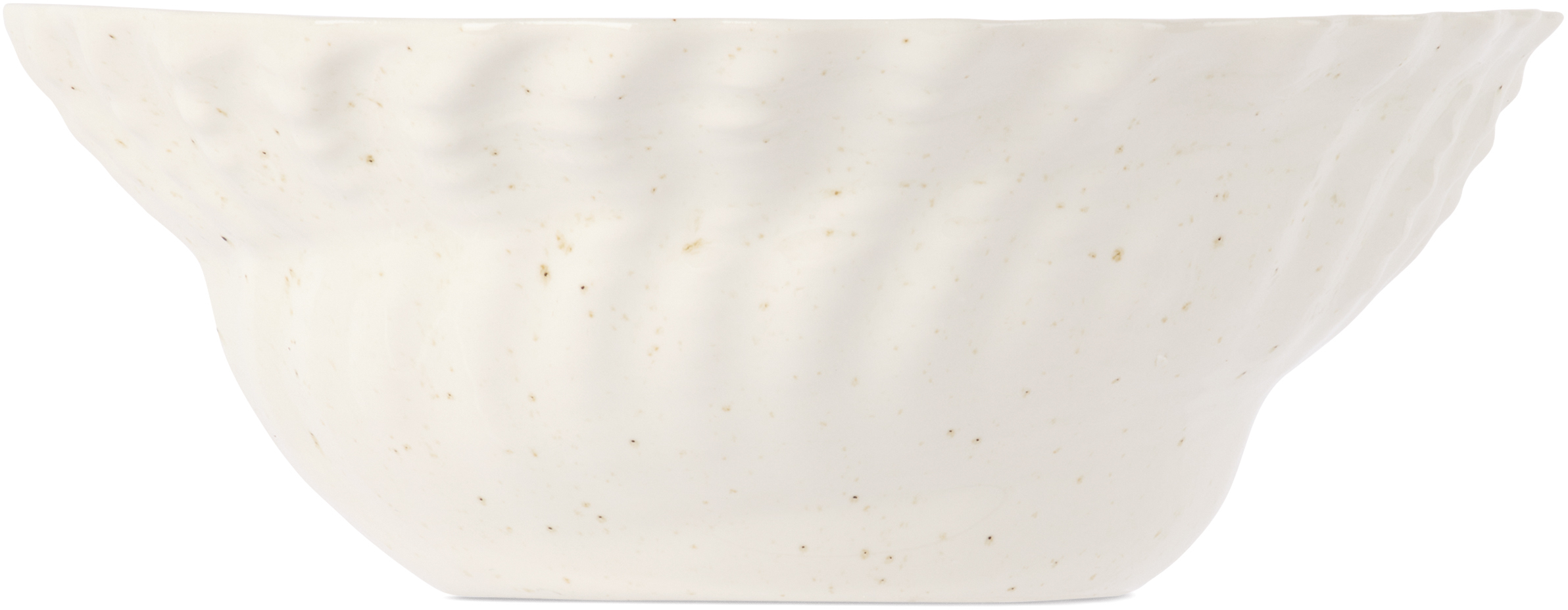 Christina Iversen Studio Off-white Shell Bowl In White