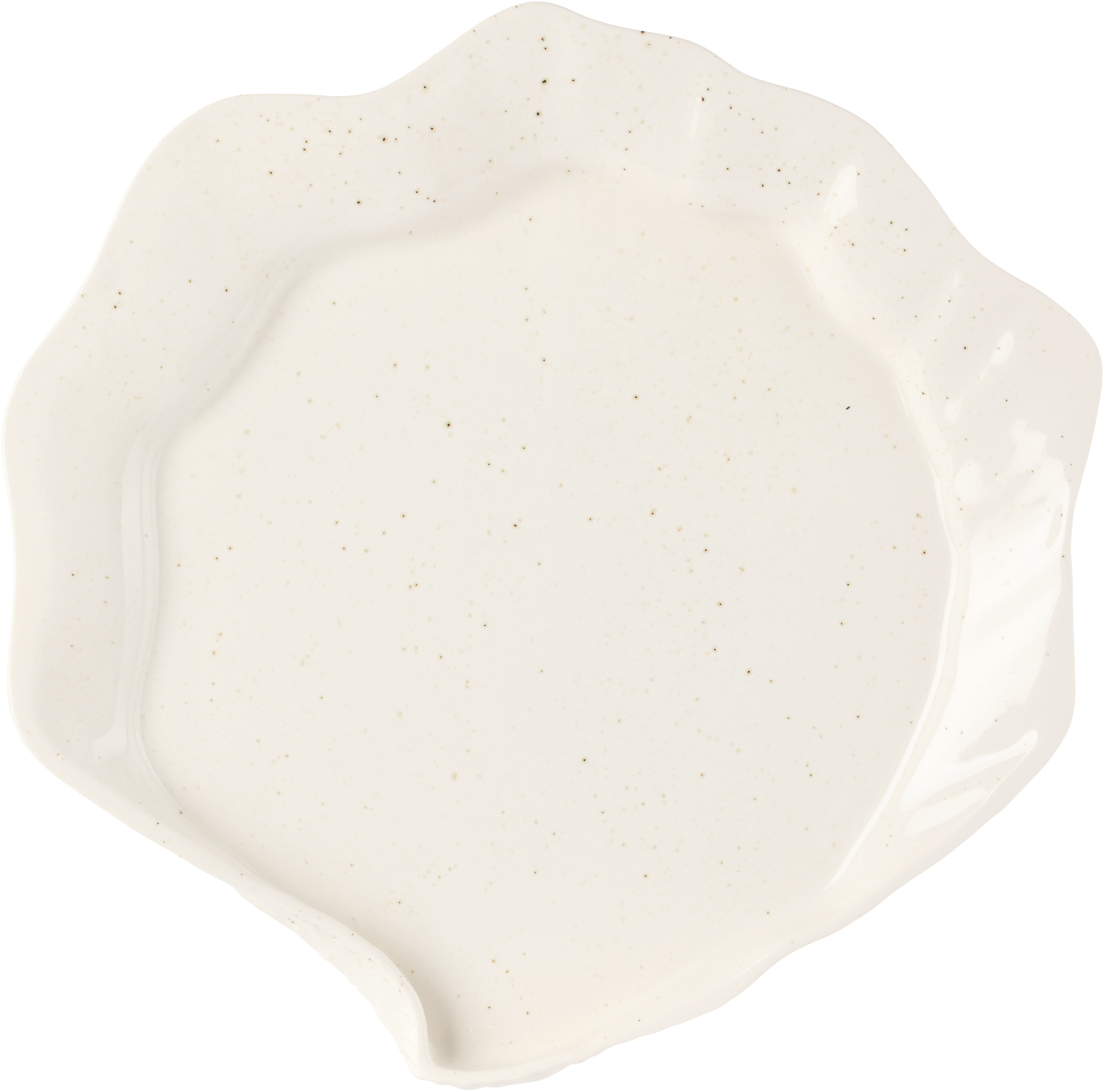 Christina Iversen Studio Off-white Mussel Dinner Plate In White