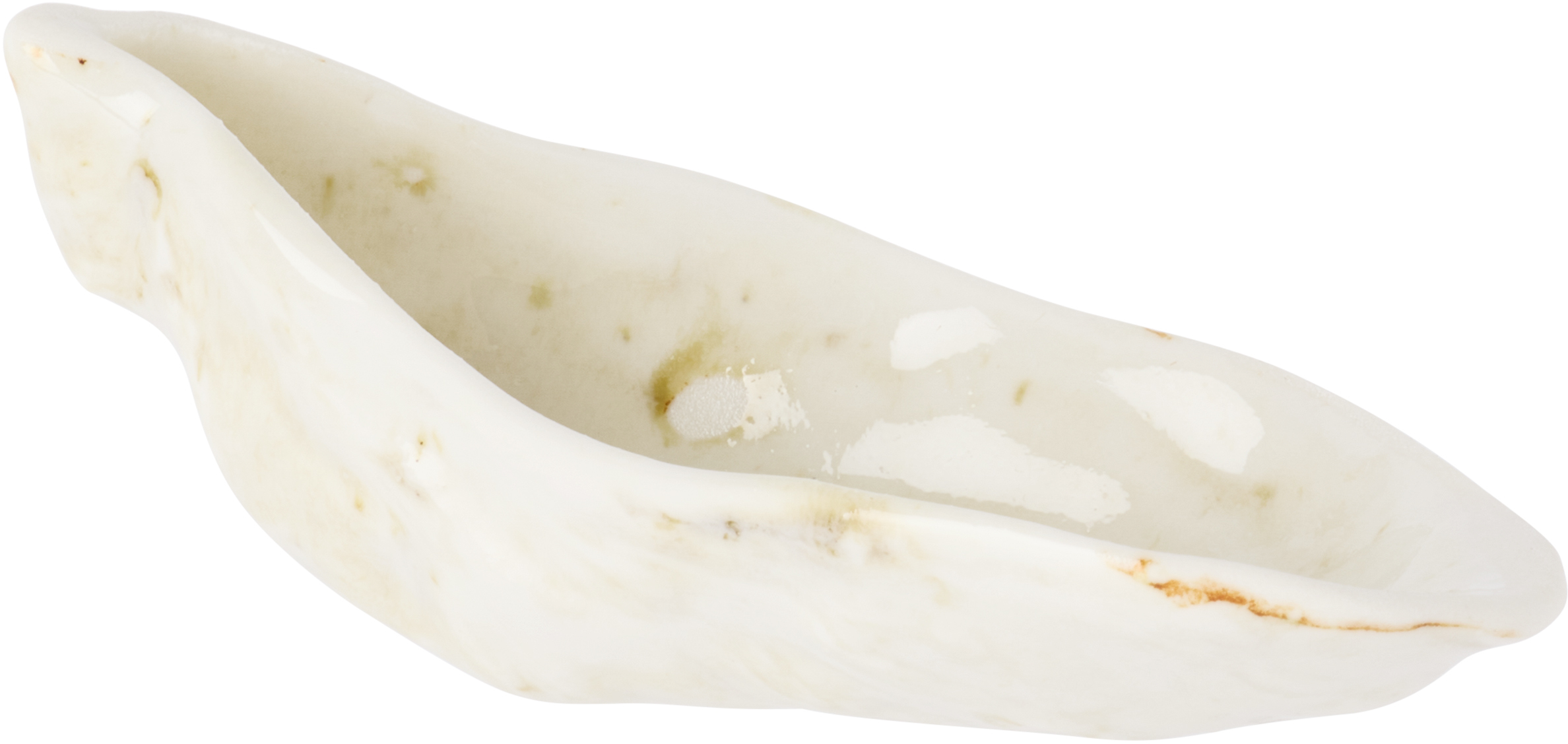 Christina Iversen Studio Off-white Oyster Salt Dish In White