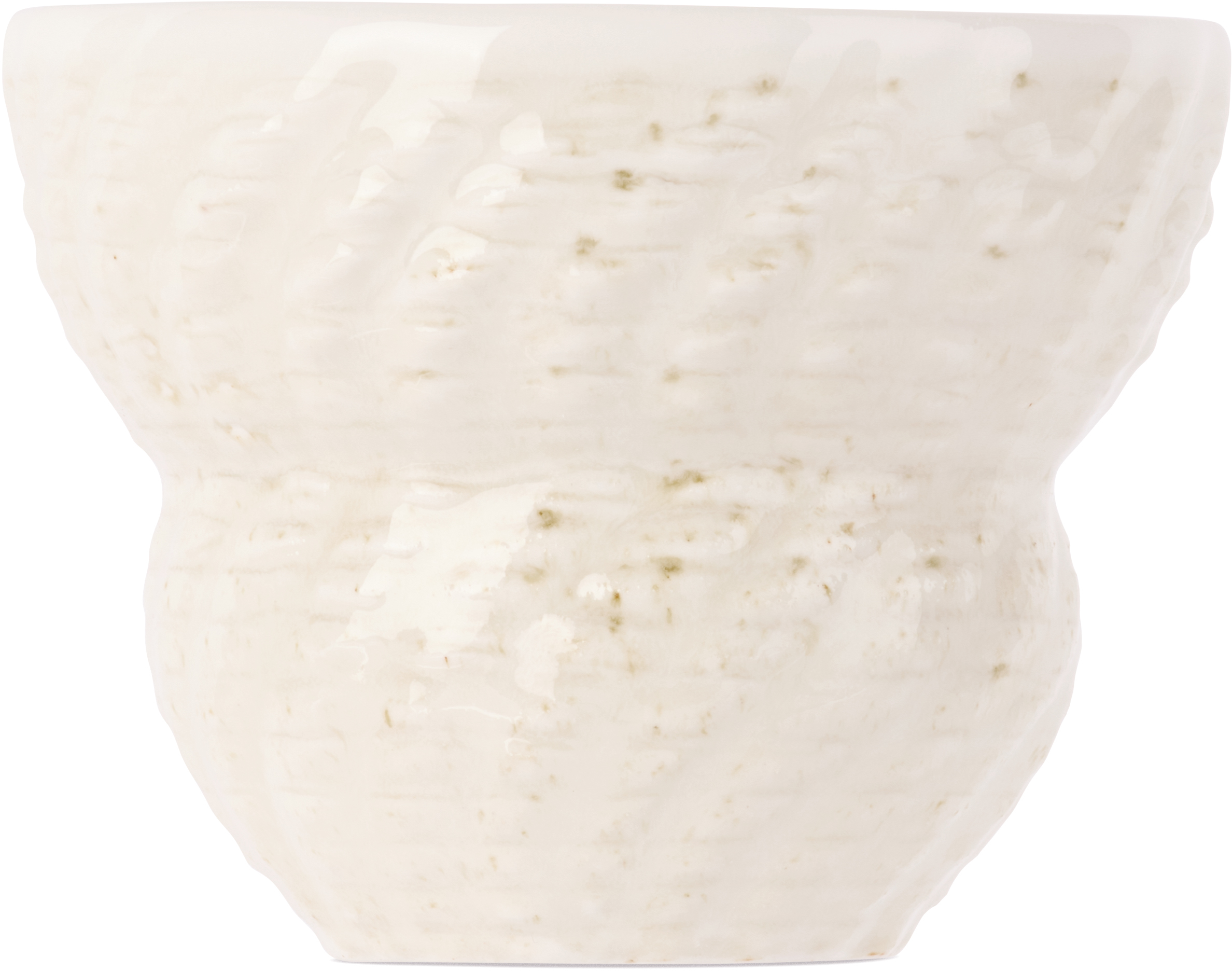 Christina Iversen Studio Off-white Shell Ii Cup In White