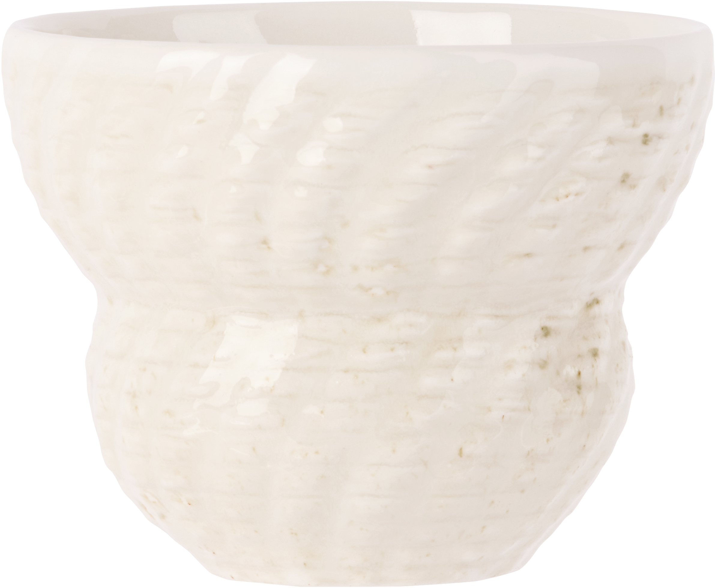 Christina Iversen Studio Off-white Shell Ii Cup In White