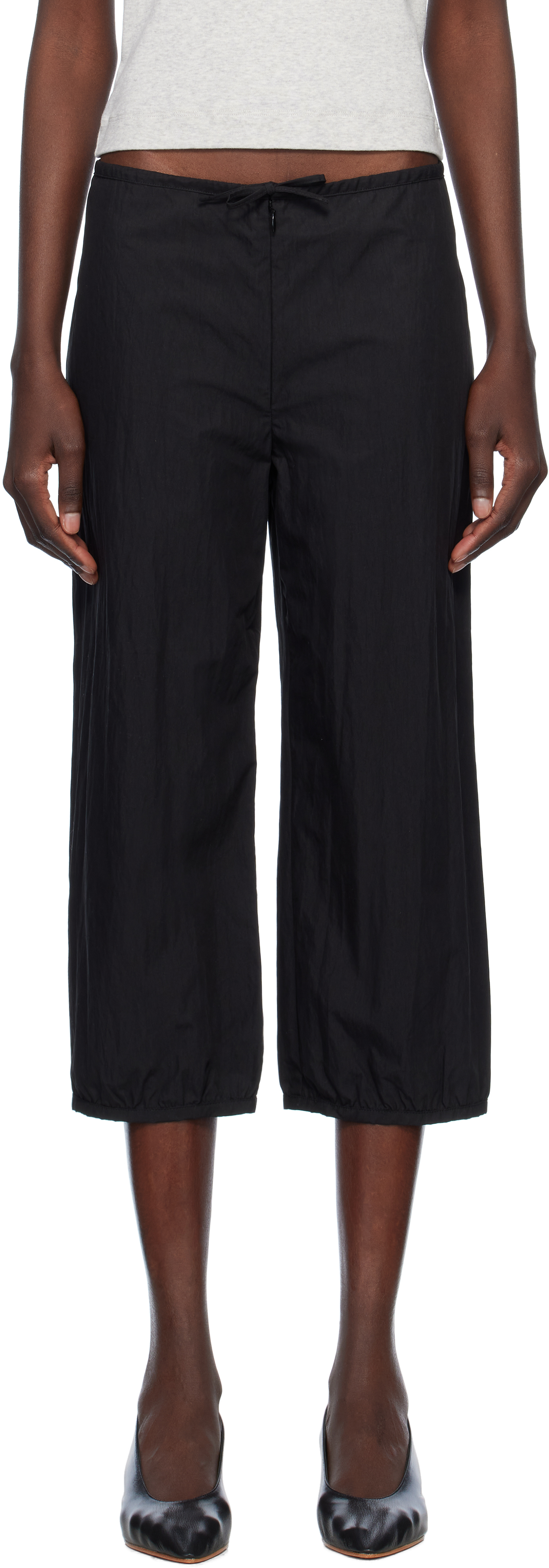 Still Here Black Waiters Trousers