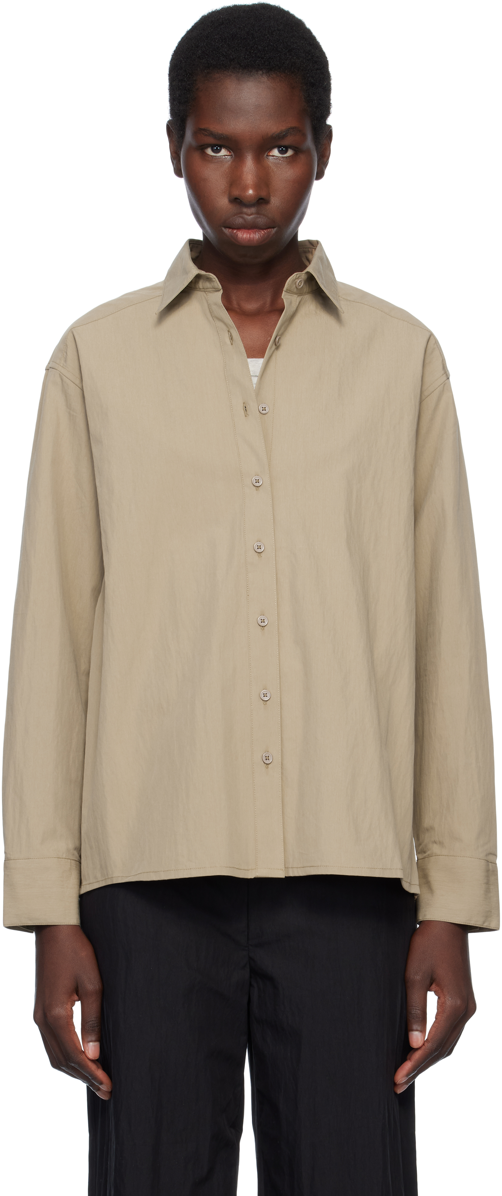 Still Here Khaki Lexington Shirt