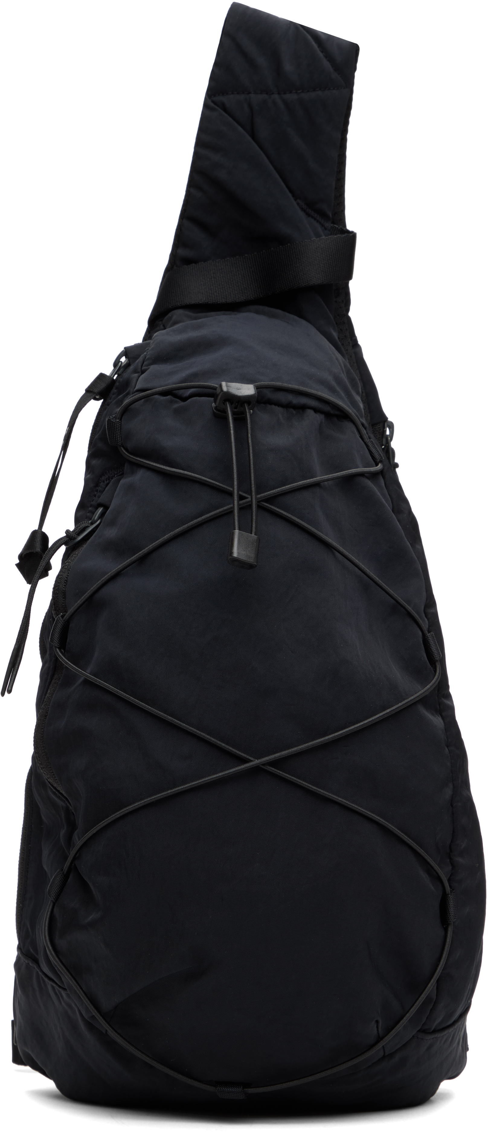 C.P. COMPANY NAVY NYLON B CROSSBODY BACKPACK