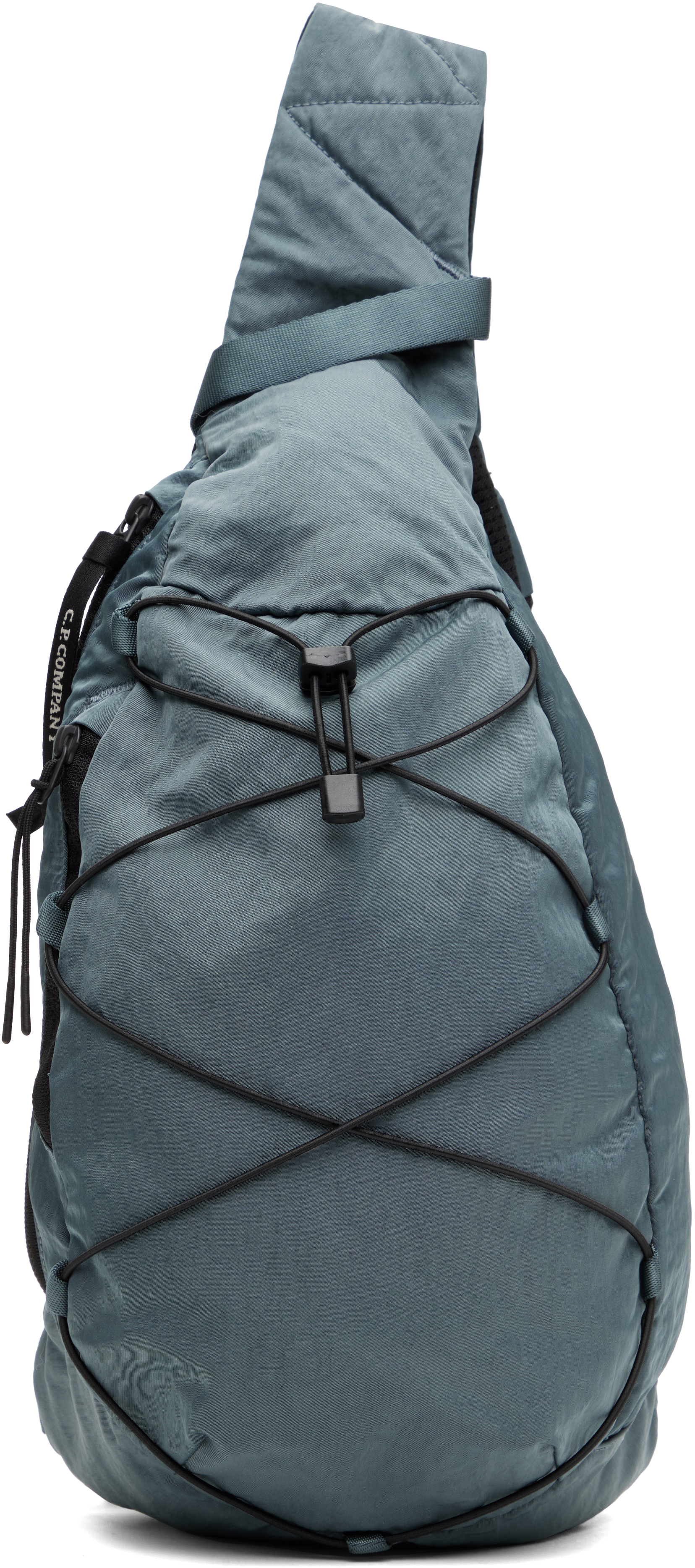 新着 C.P. Company: SSENSE | Backpack Crossbody B Nylon Blue バッグ
