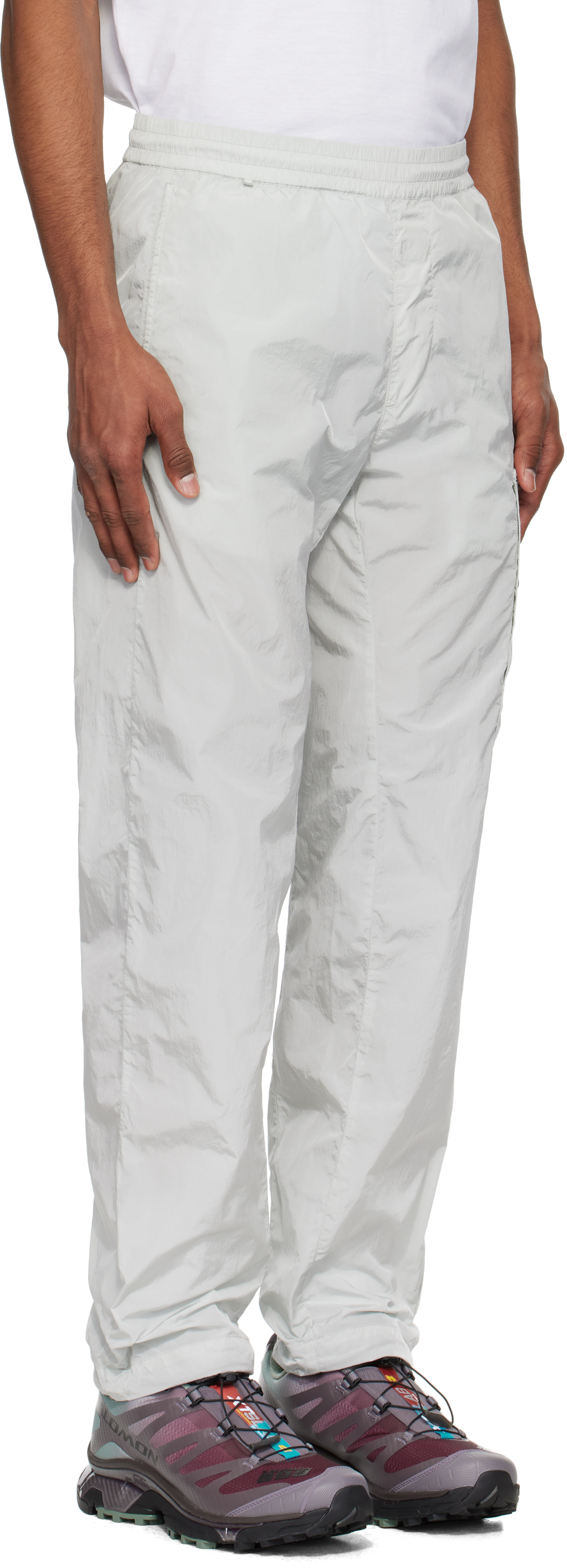C.p. Company Blue Chrome-r Regular Cargo Pants In 800 Blue Fox