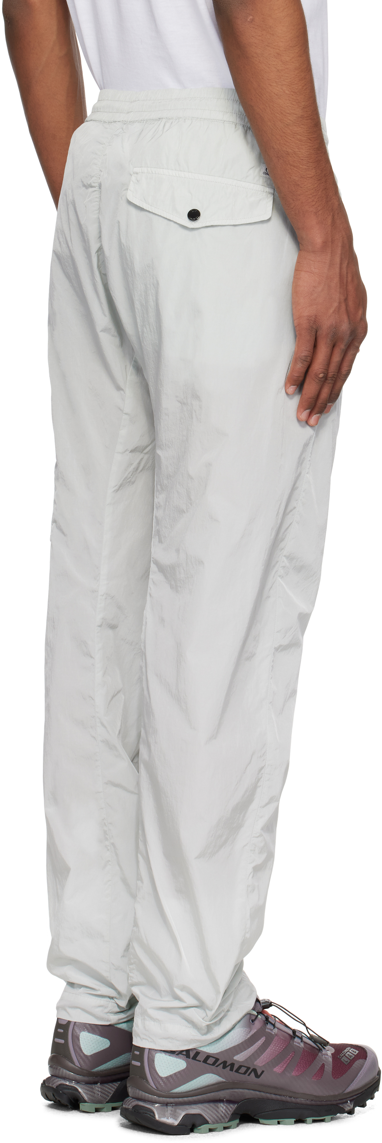C.p. Company Blue Chrome-r Regular Cargo Pants In 800 Blue Fox