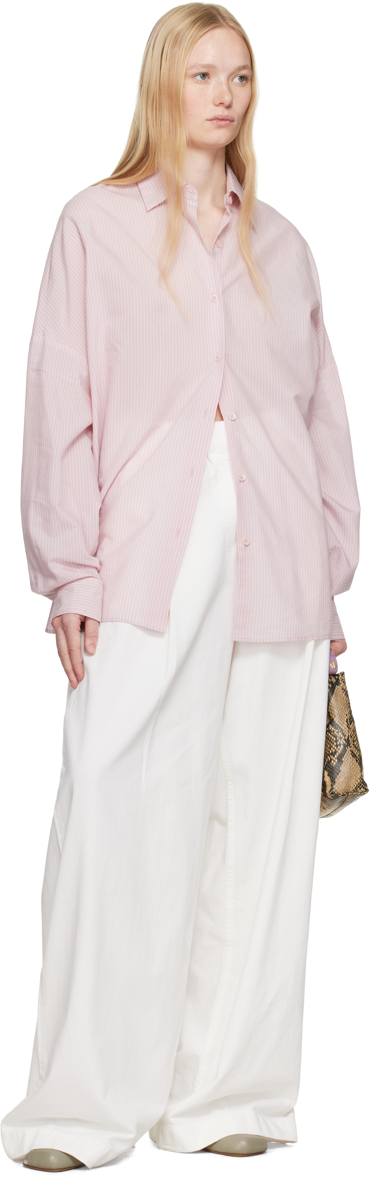 Dries Van Noten Off-white Drawstring Jeans In 008 Off White