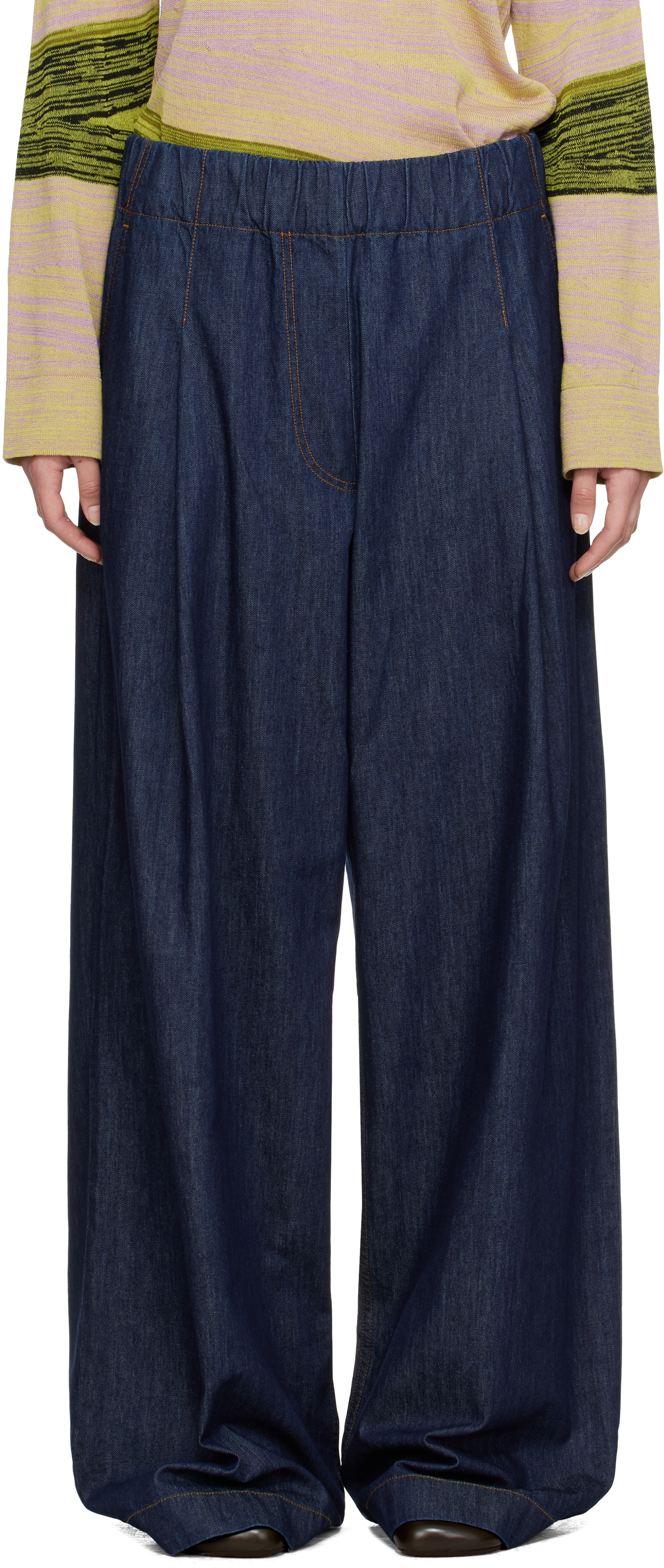 DRIES VAN NOTEN straight-leg Jeans | Blue | FARFETCH