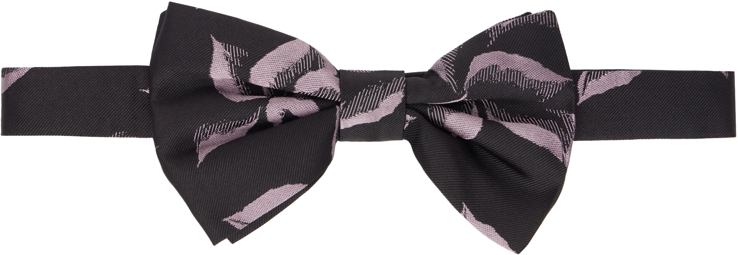 Blue Jacquard Bow Tie