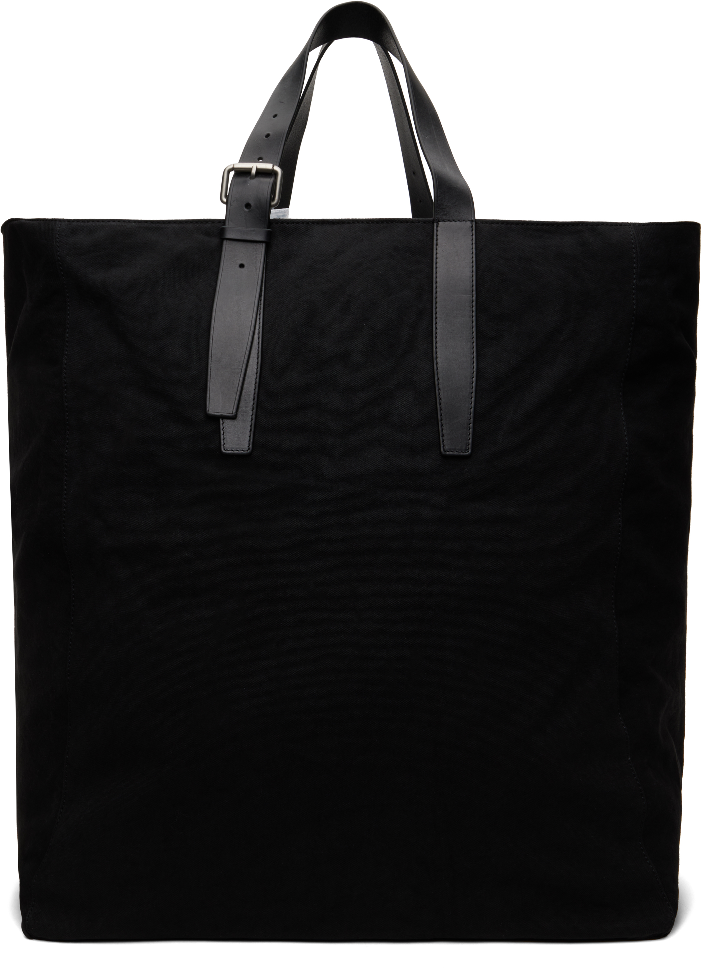 Black Large Canvas Tote