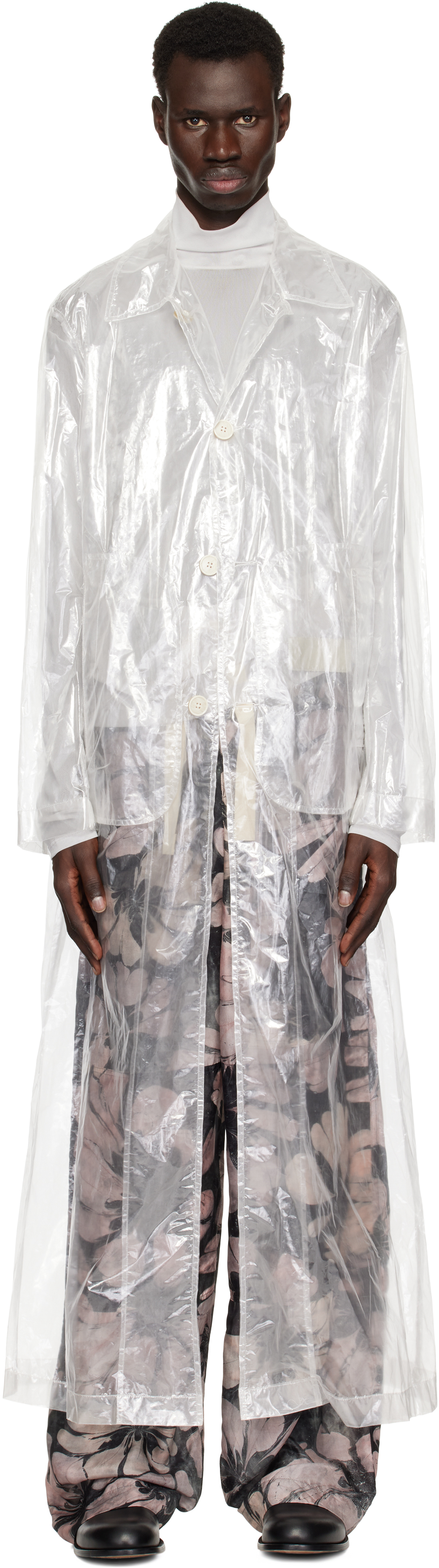 Transparent Nylon Coat