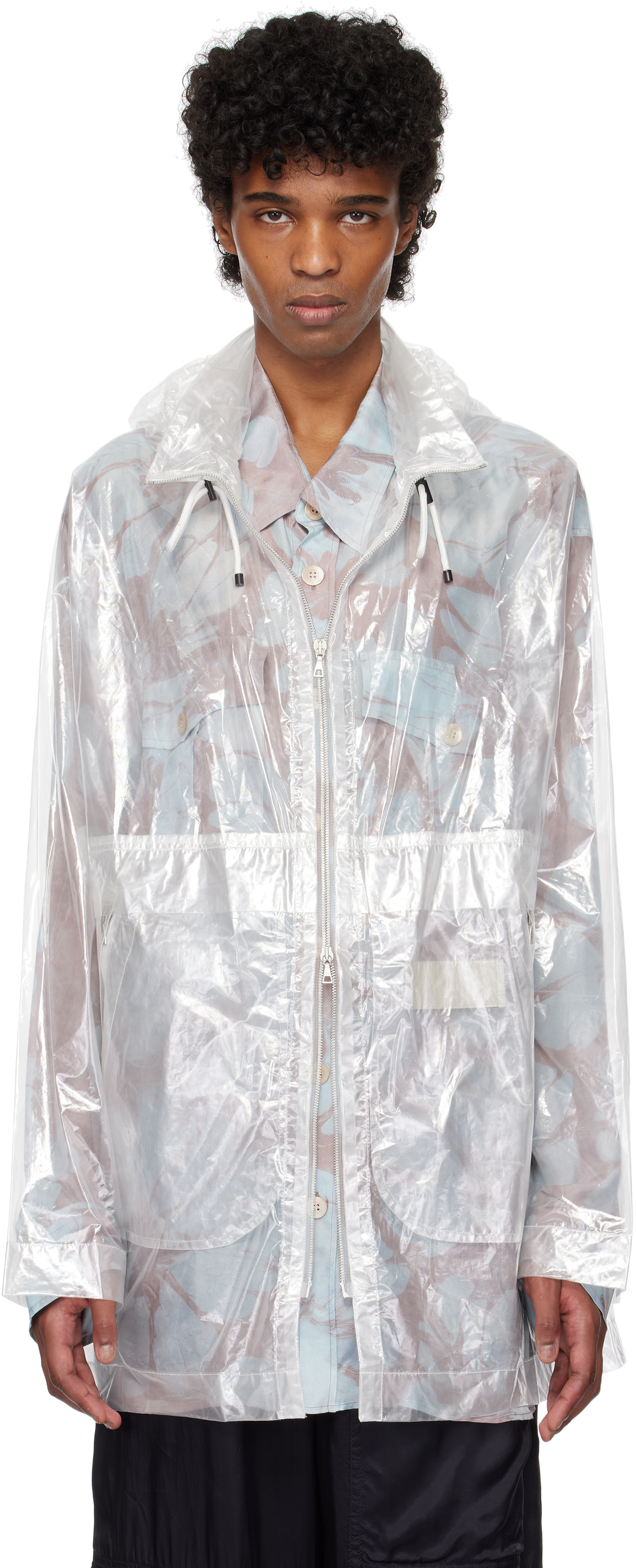 Transparent Nylon Jacket