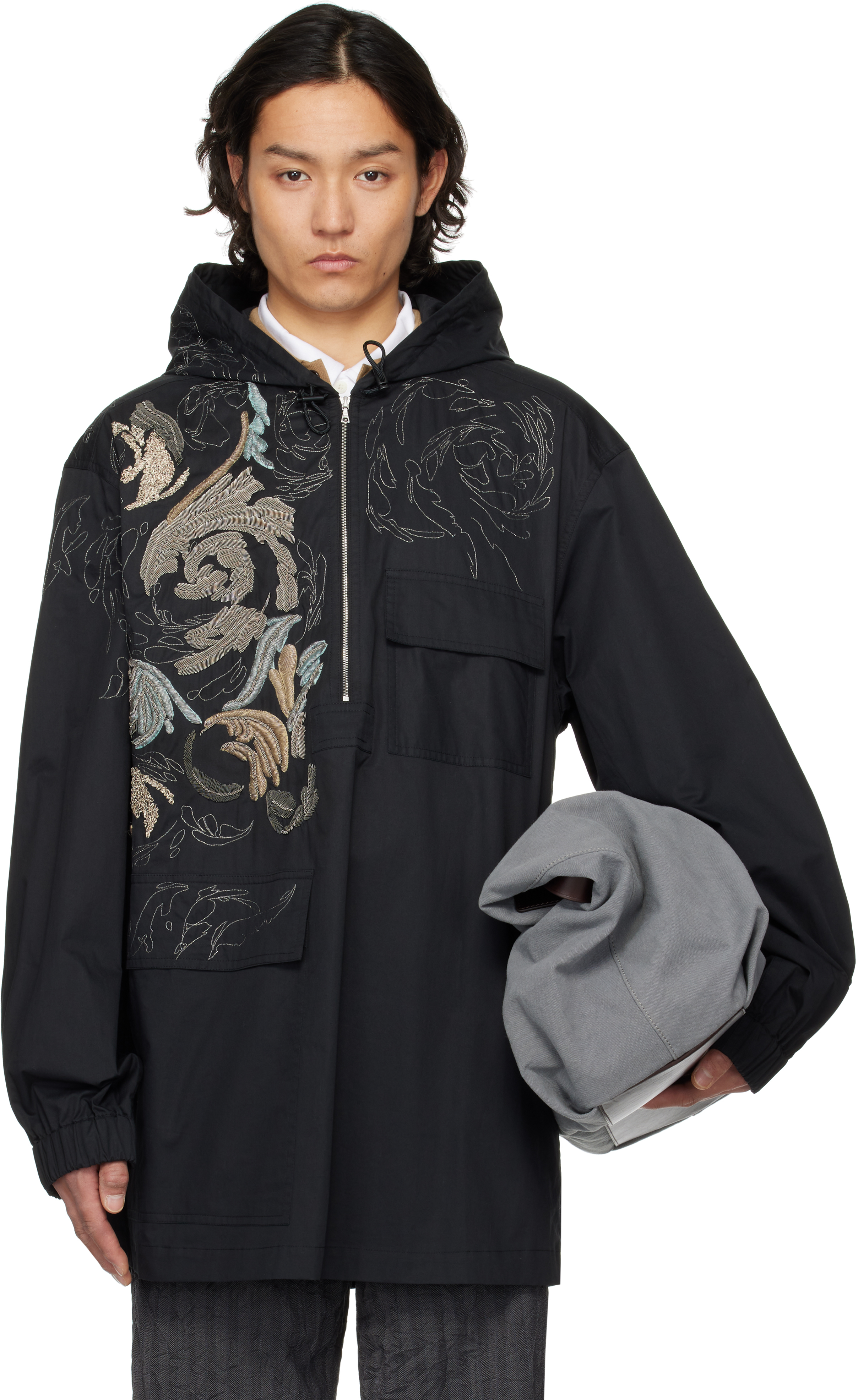 Black Sequinned Jacket