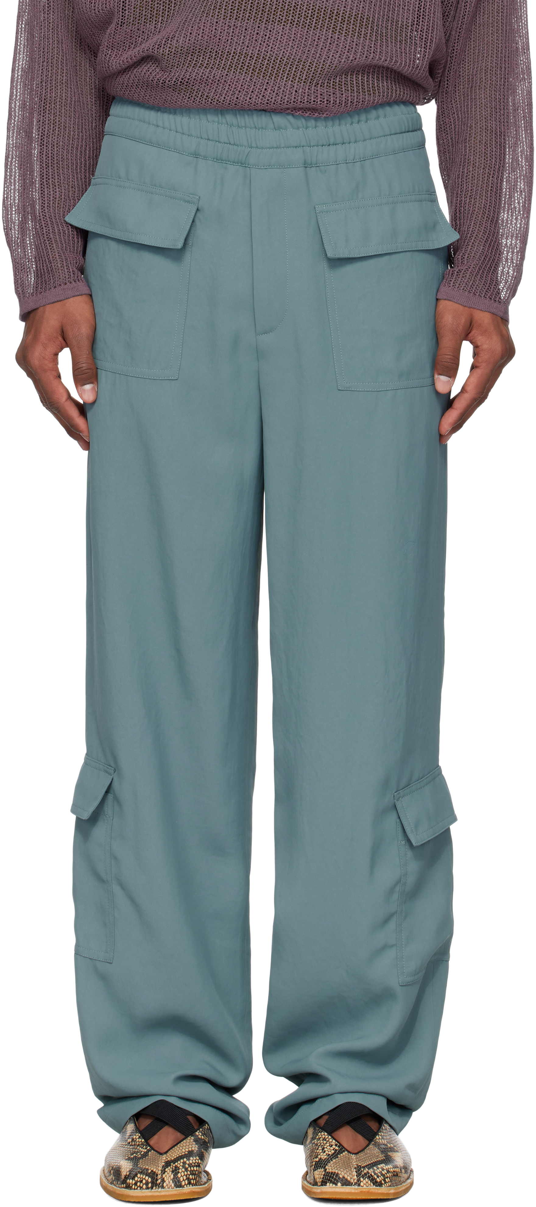 DRIES VAN NOTEN - Men Drawstring Cargo Pants – Atelier New York