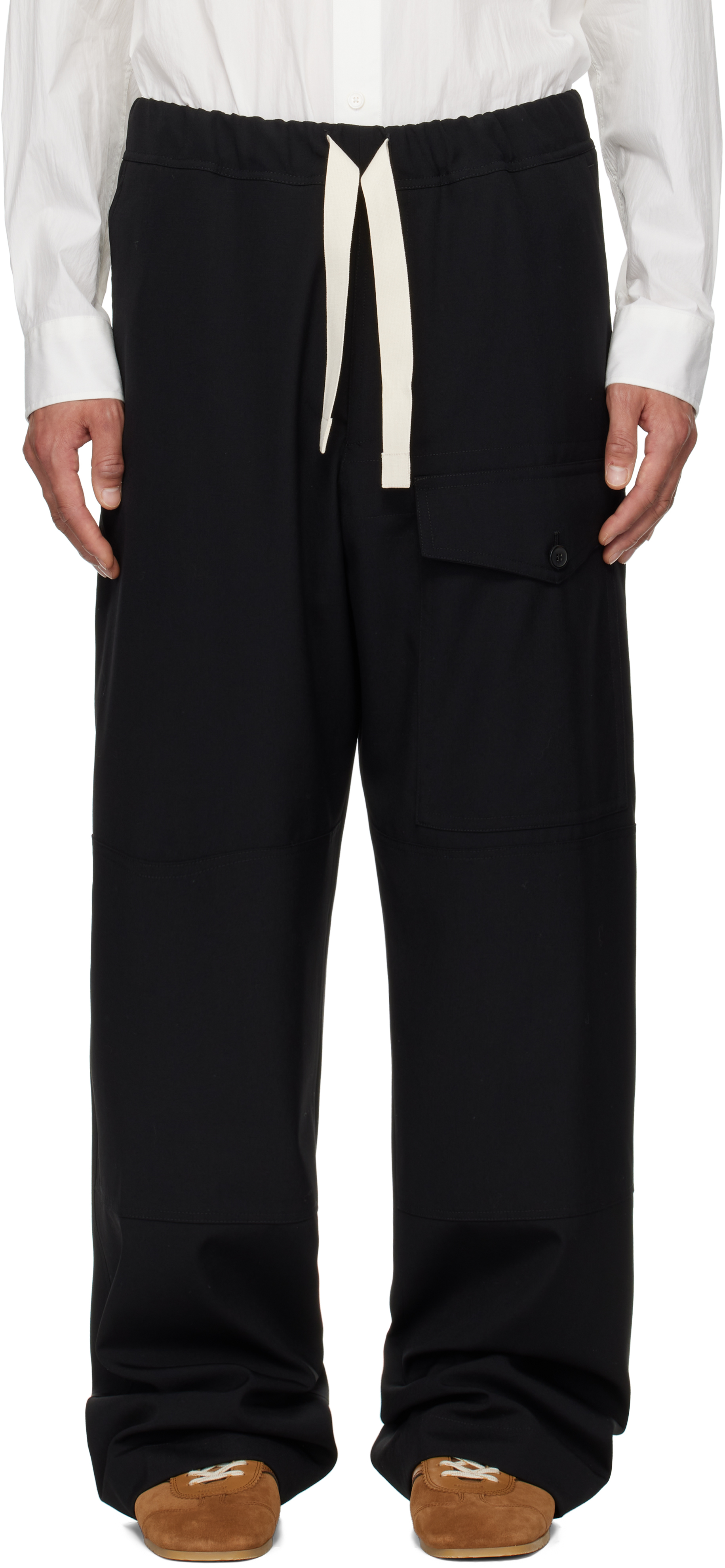 dries-van-noten-black-wool- dries-van-noten-black-wool-