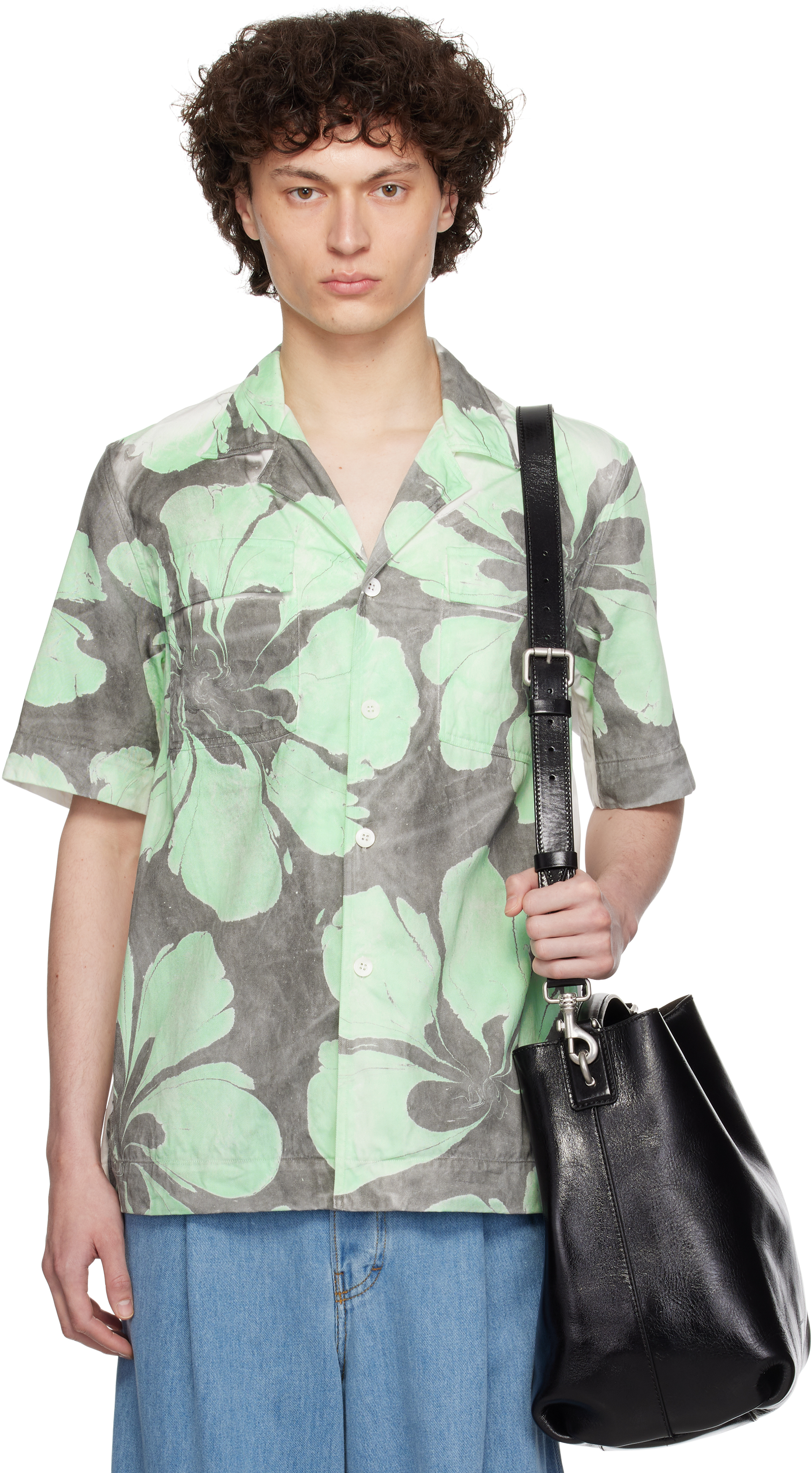 Dries Van Noten ドリスヴァンノッテン Floral shirt DRIES VAN NOTEN(ドリスヴァンノッテン) oriental allover