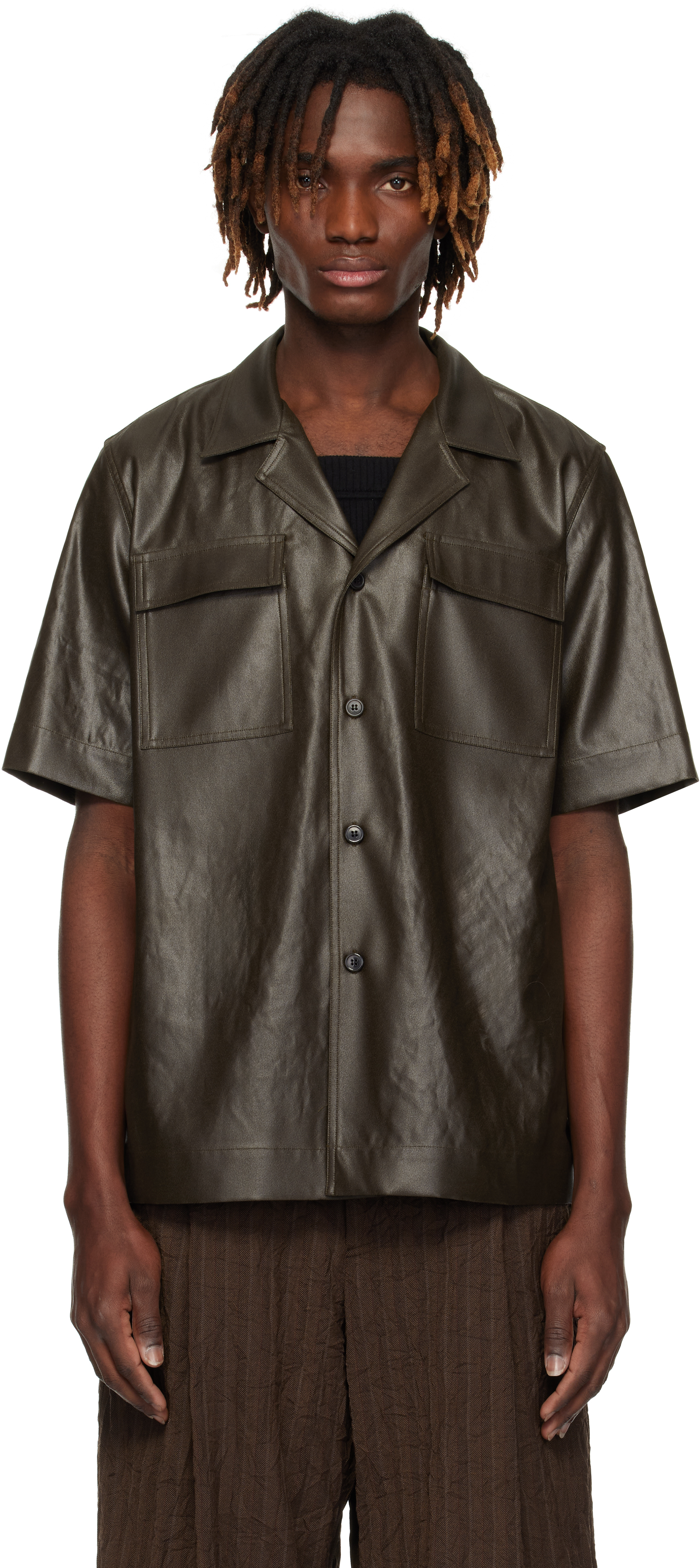 Khaki Flap Pocket Shirt