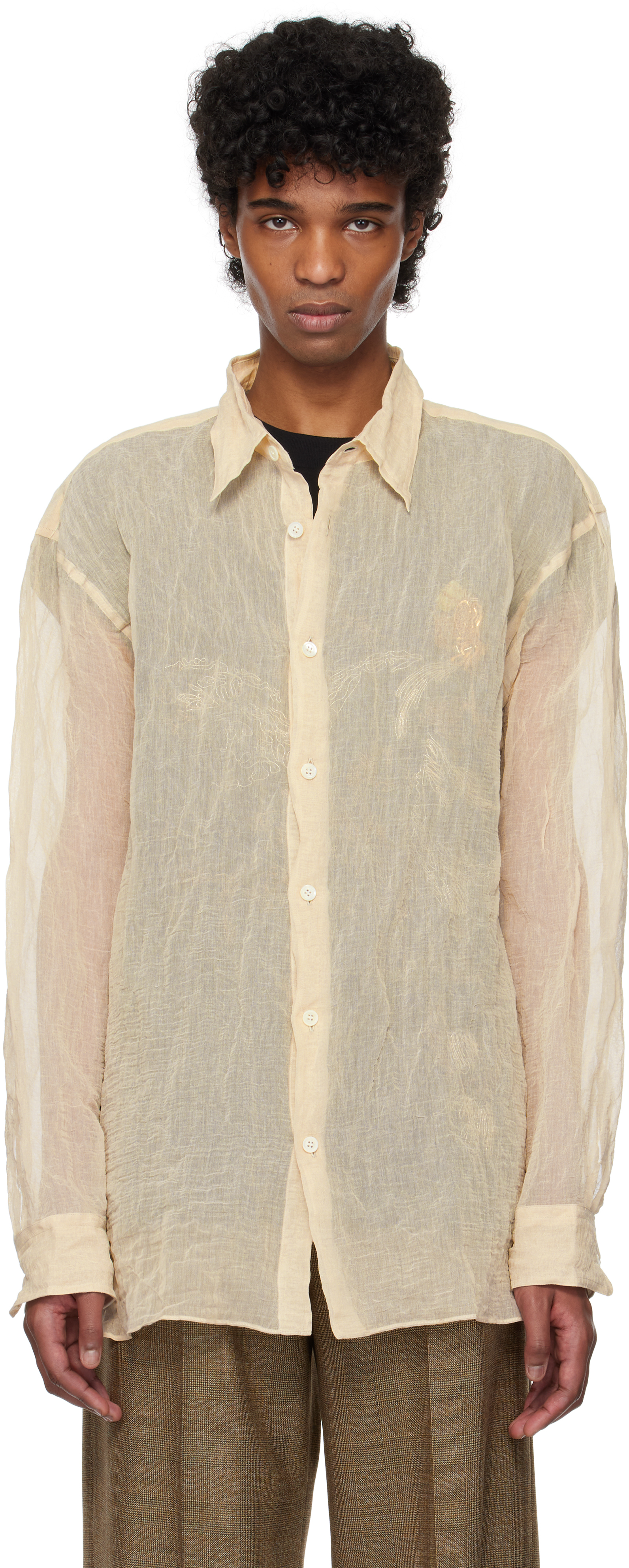 Dries Van Noten ビンテージシャツ 中古・古着通販】DRIES VAN NOTEN (ドリスヴァンノッテン) ジップ