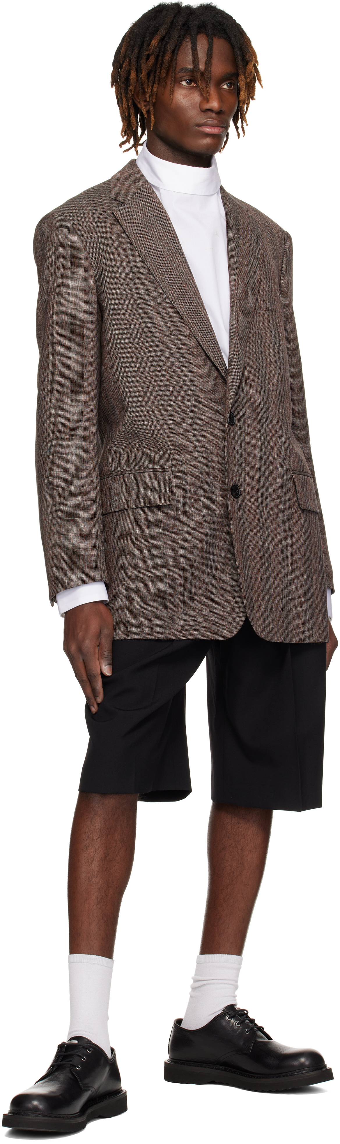 Dries Van Noten Black Tailored Wool Trousers In Black 900