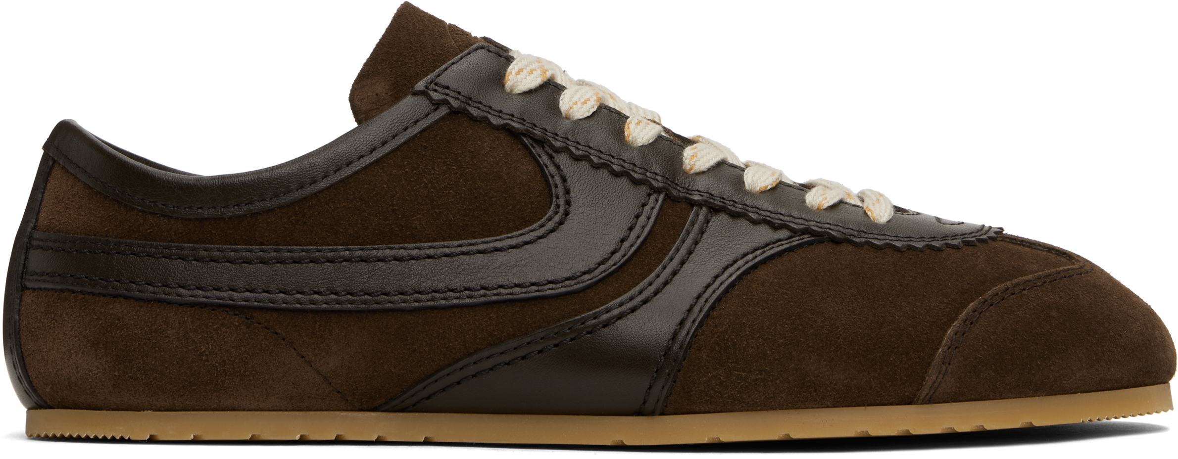 Brown Suede Sneakers