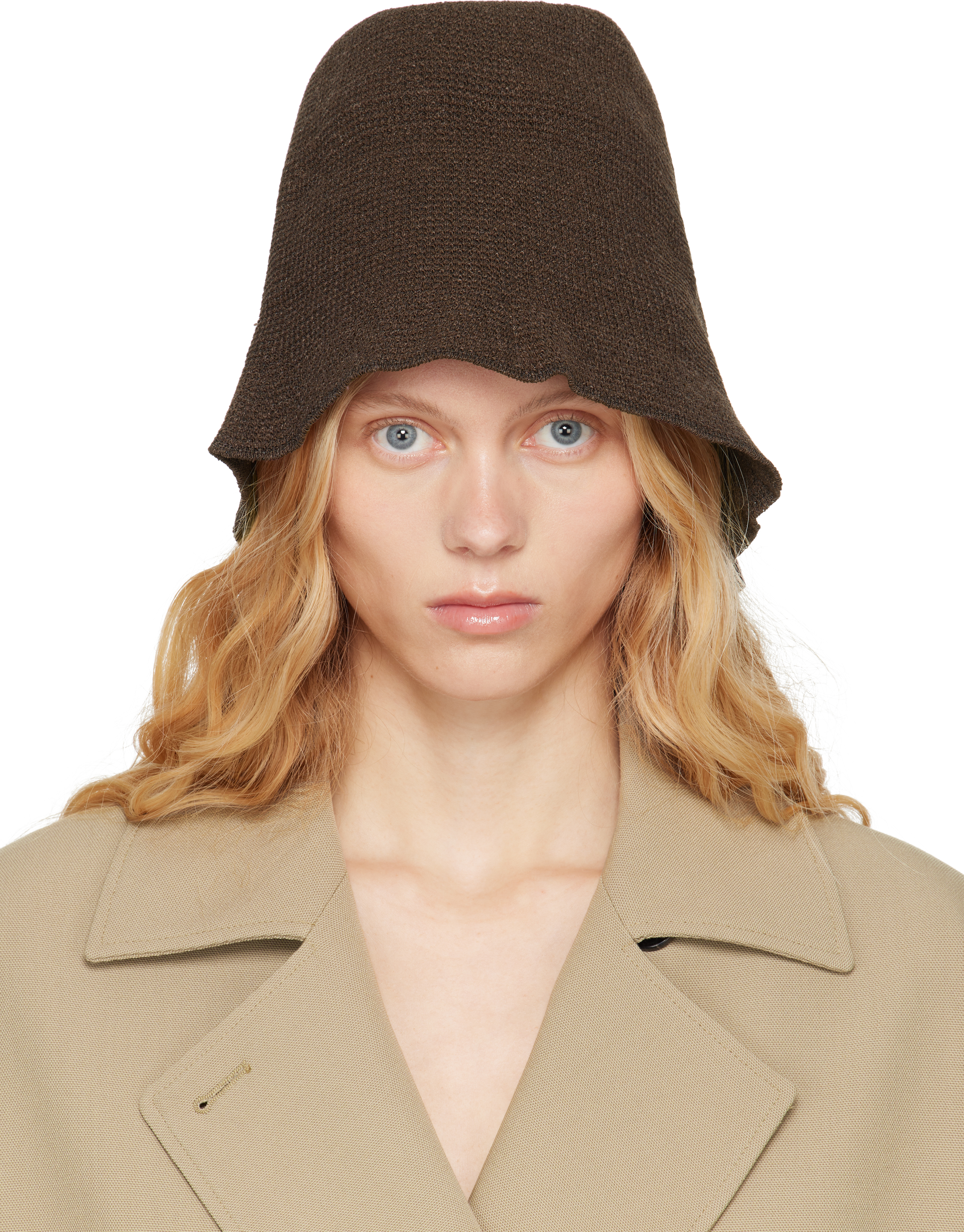 The Row Brown Jashi Bucket Hat In Cho Chocolate