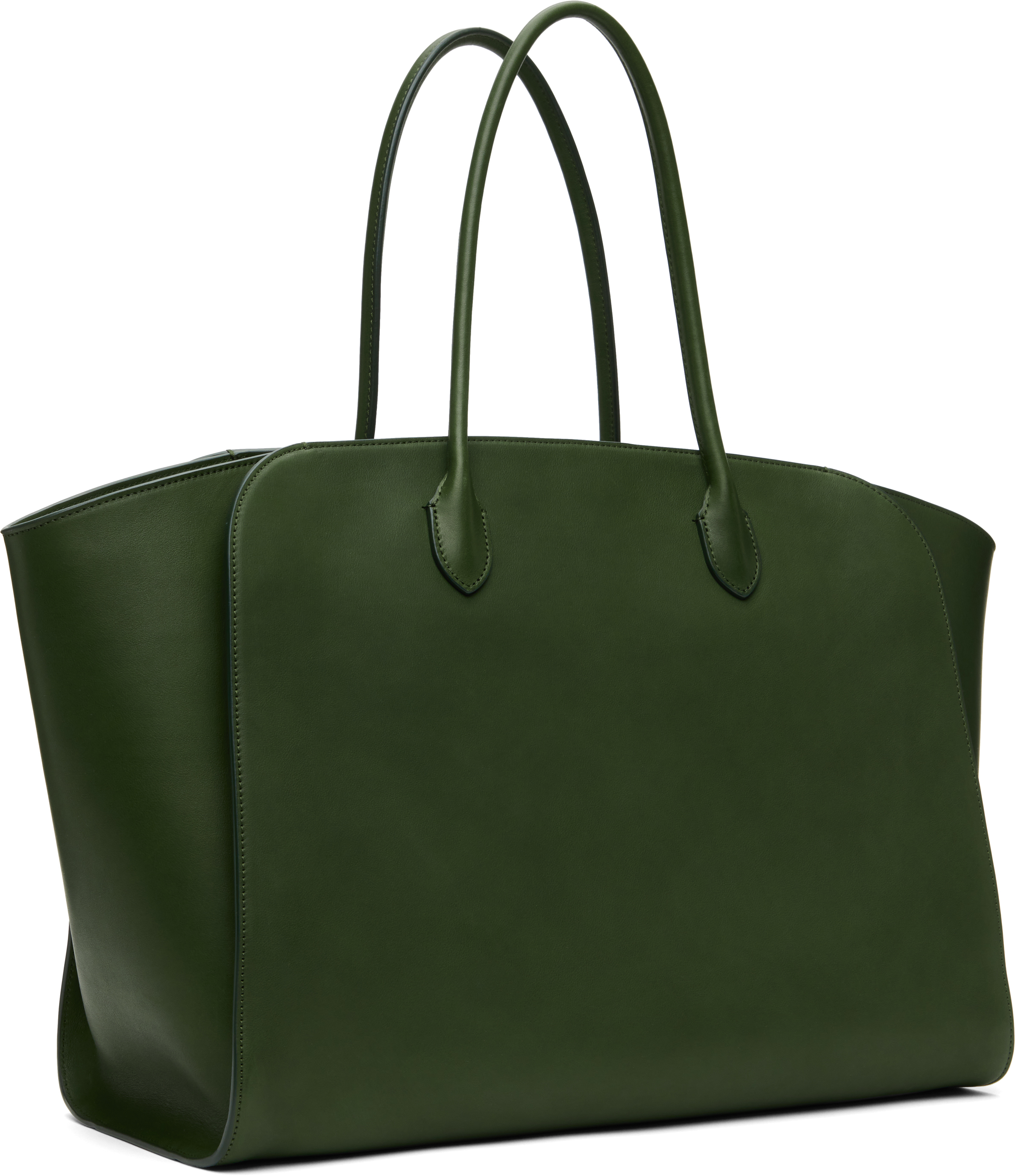 The Row Green Marlo Tote In Msas Moss Ans