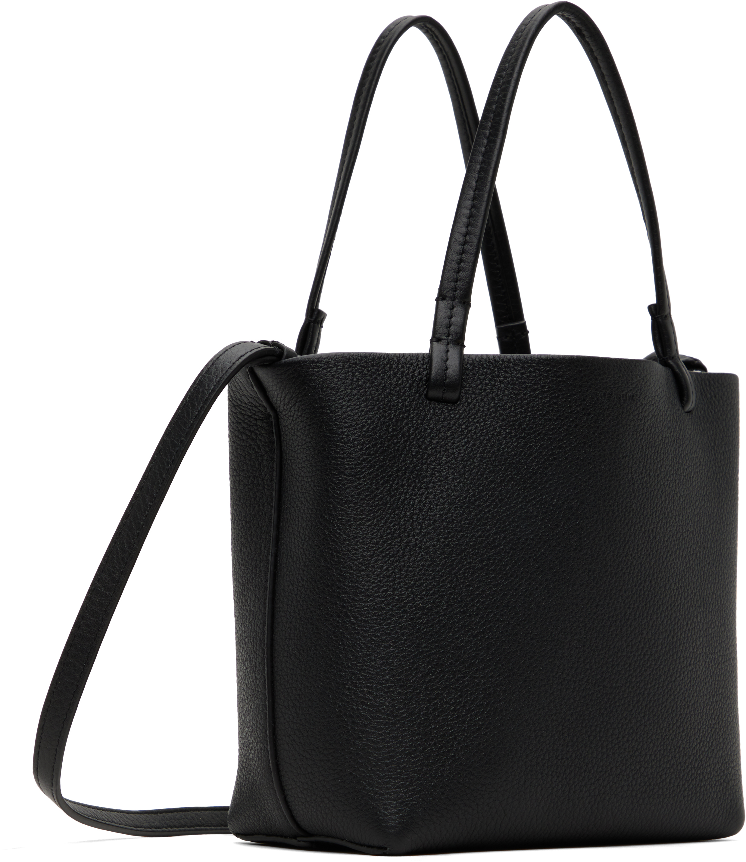 Shop The Row Black Small Park Tote In Blkp Black Pl