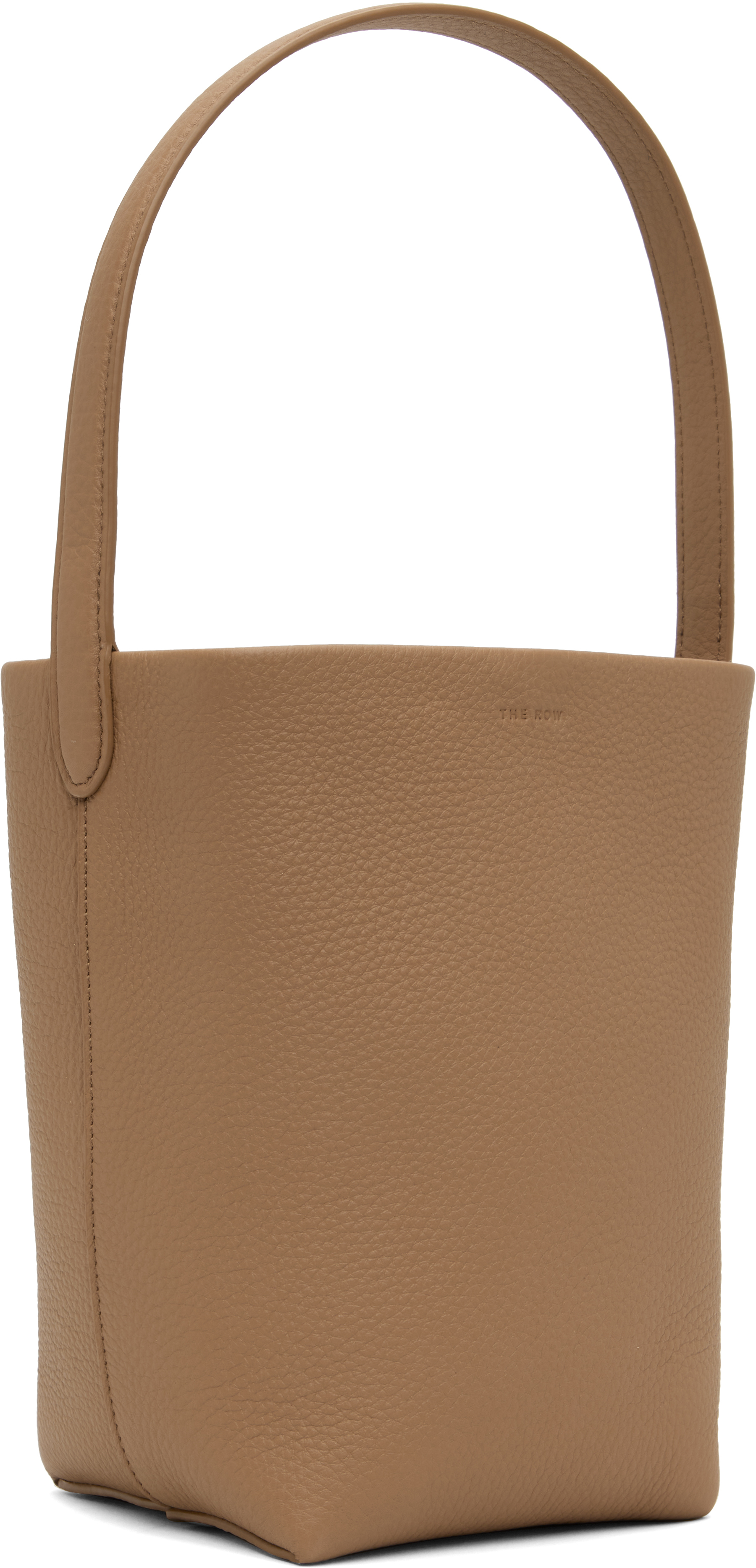 The Row Beige Small N/s Park Tote In Sndp Sandpit