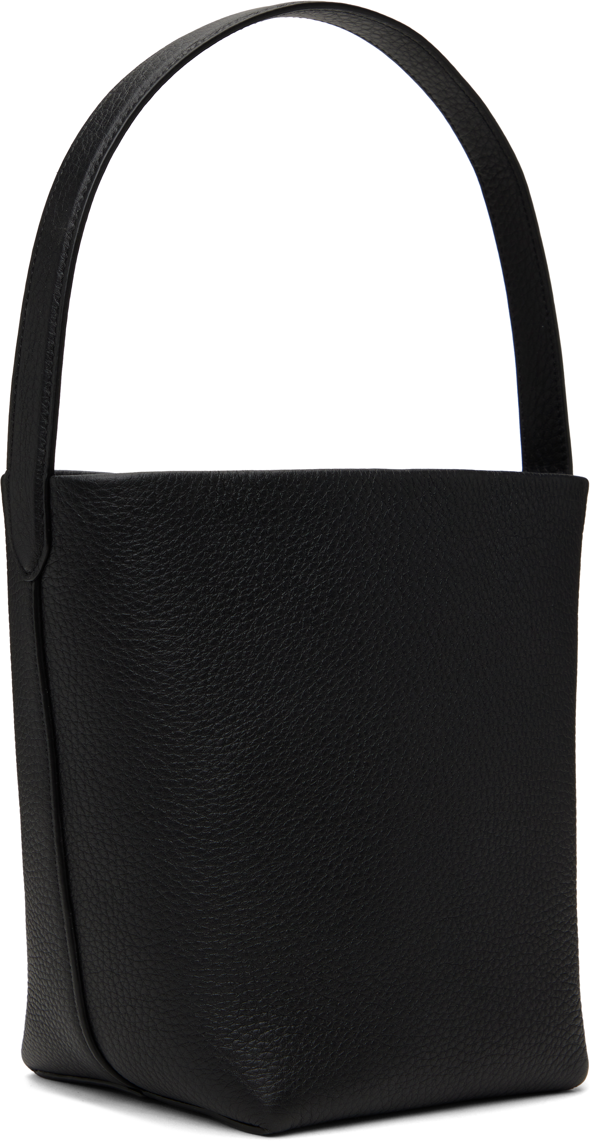 The Row Black Large N/s Park Tote In Blk Black