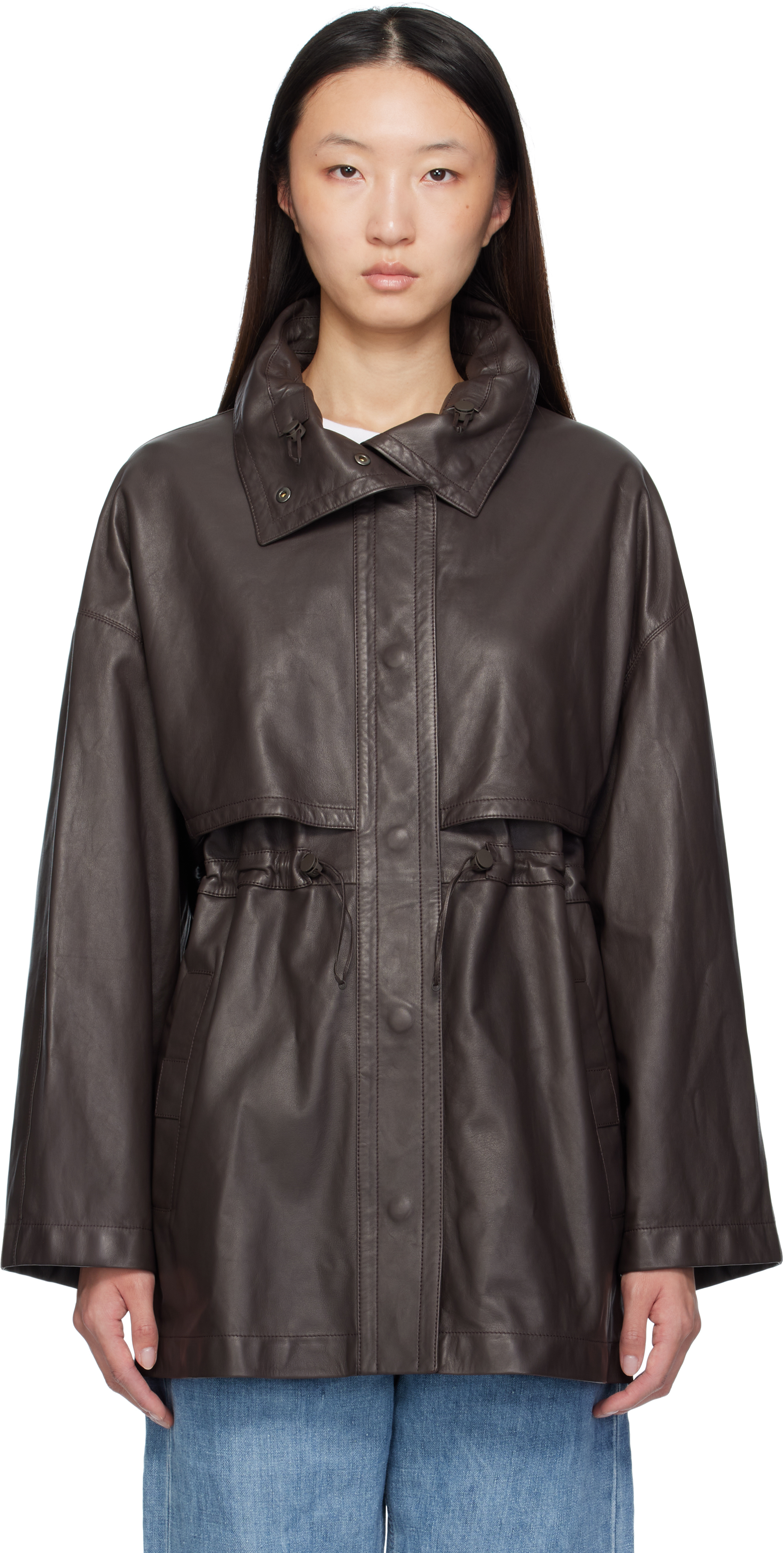 Brown Herbie Leather Jacket