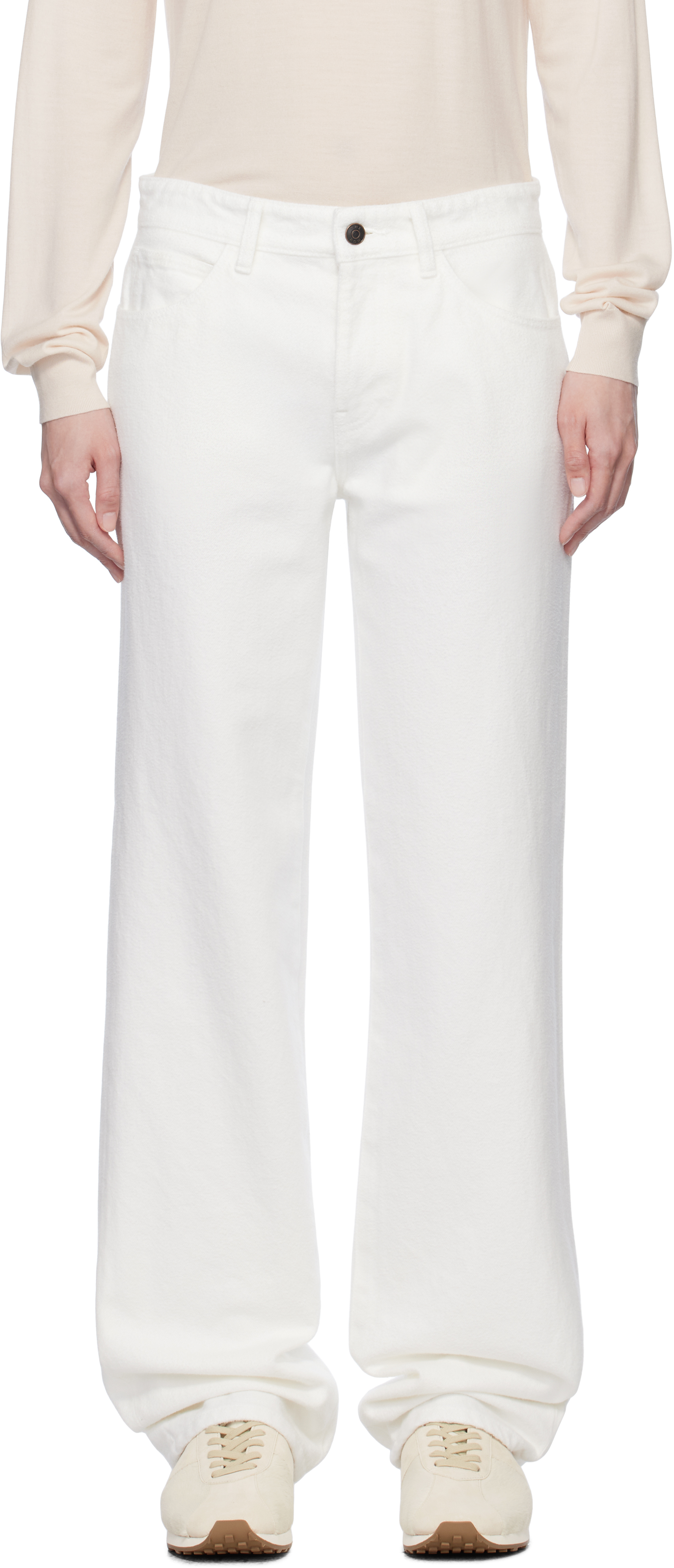 White Carlyl Jeans