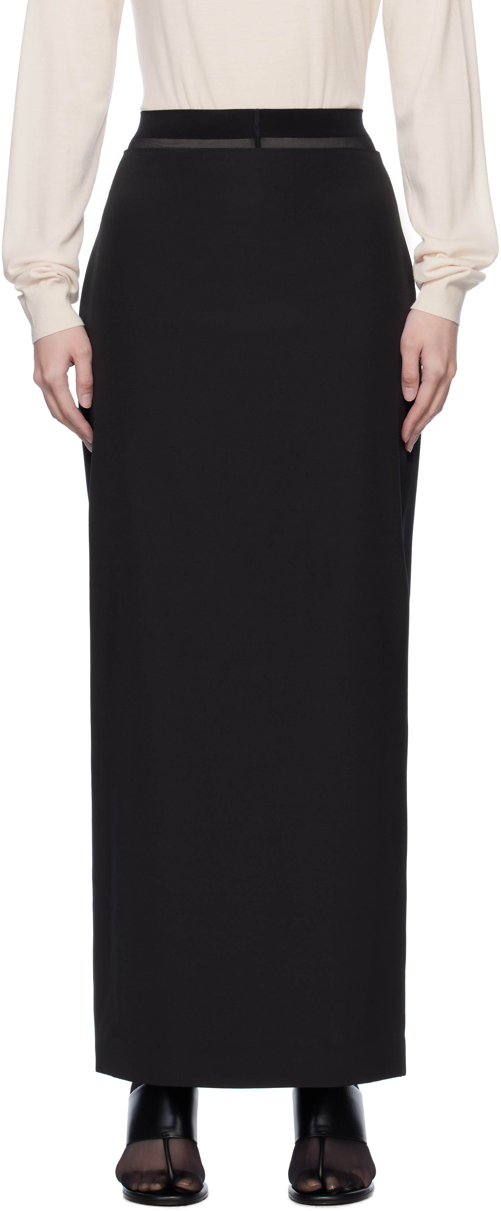 Black Bartelle Maxi Skirt