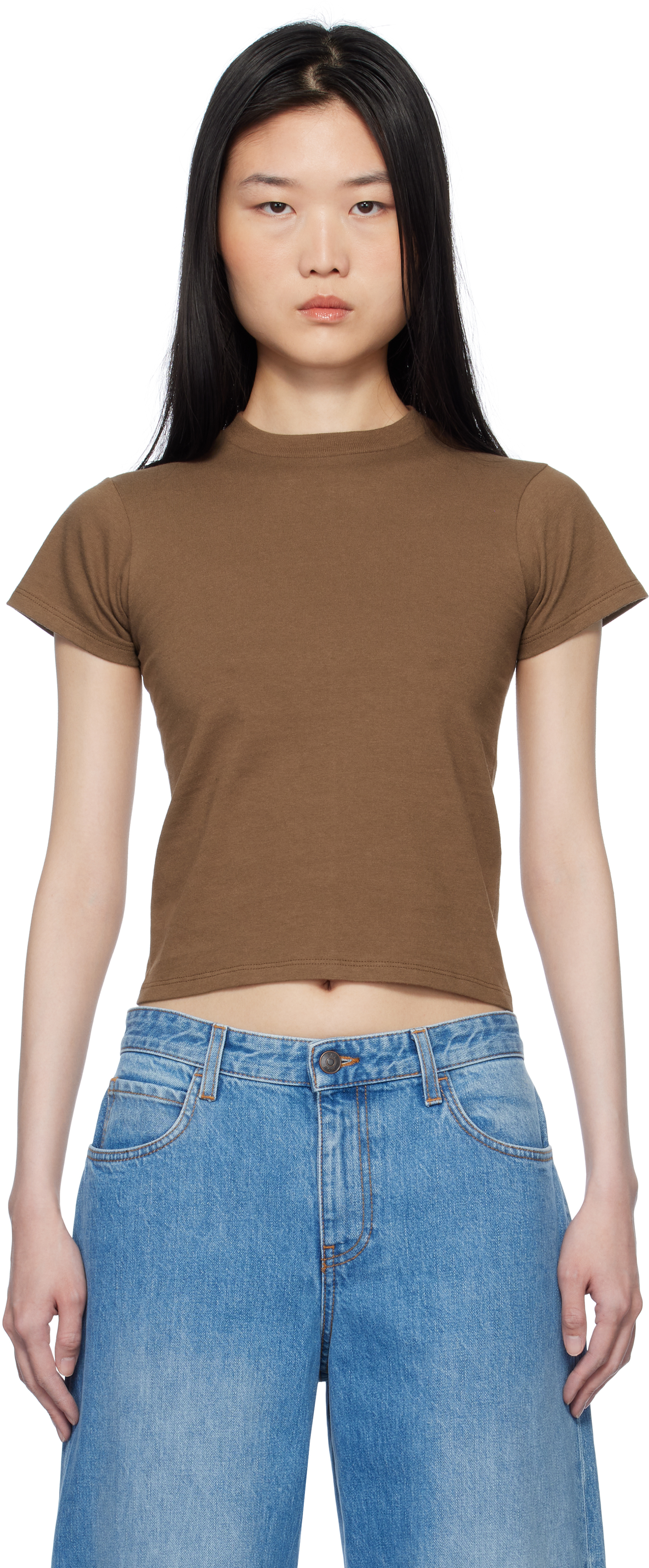 Brown Tommy T-shirt