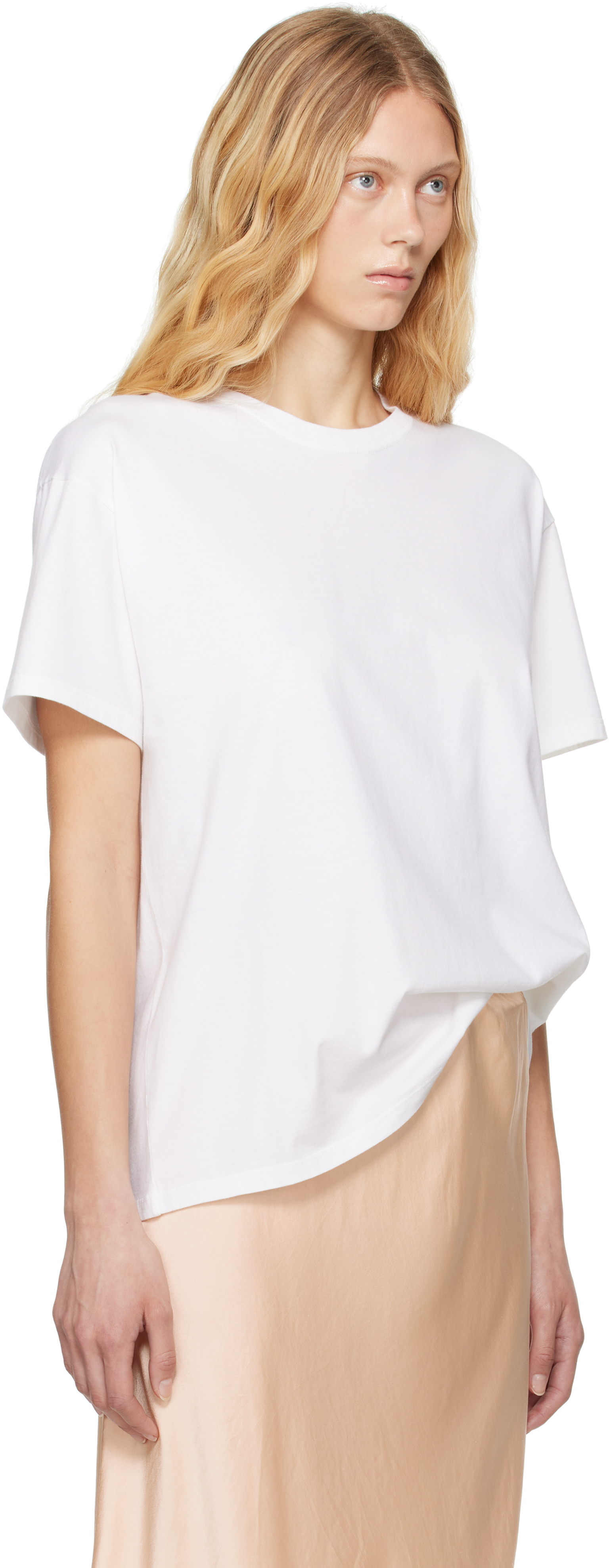 THE ROW WHITE NADINA T-SHIRT