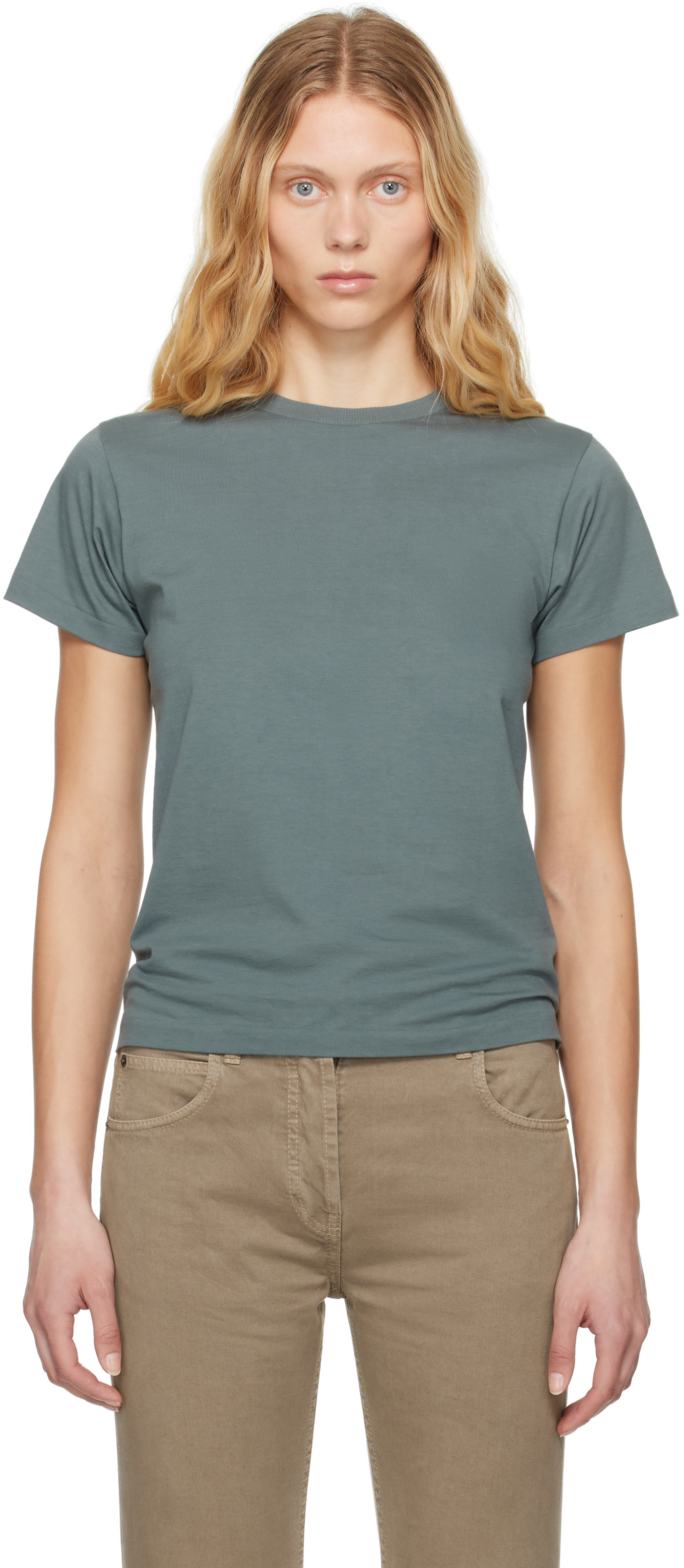 【送料&関税込】The Row Florie Crewneck T-shirt THE ROW Florie cotton-jersey T-shirt | NET-A-PORTER
