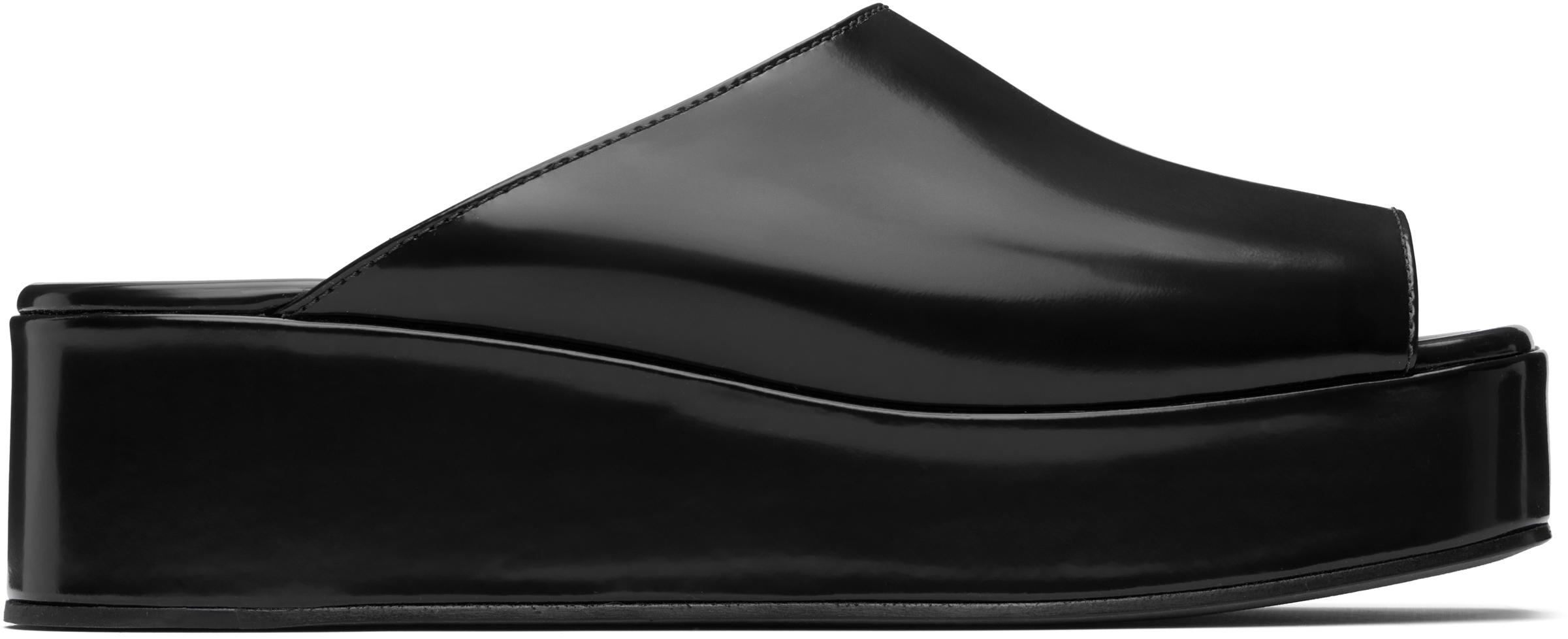 Black Emi Flatform Sandals