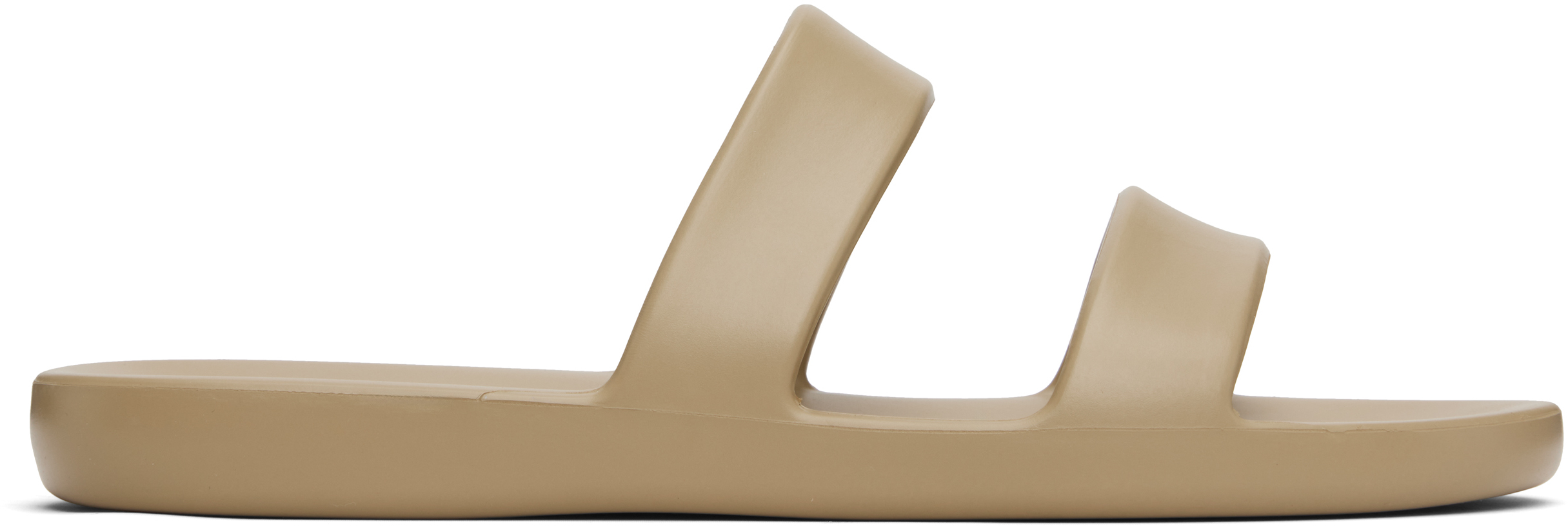 The Row Foam Rubber Dual-band Slide Sandals