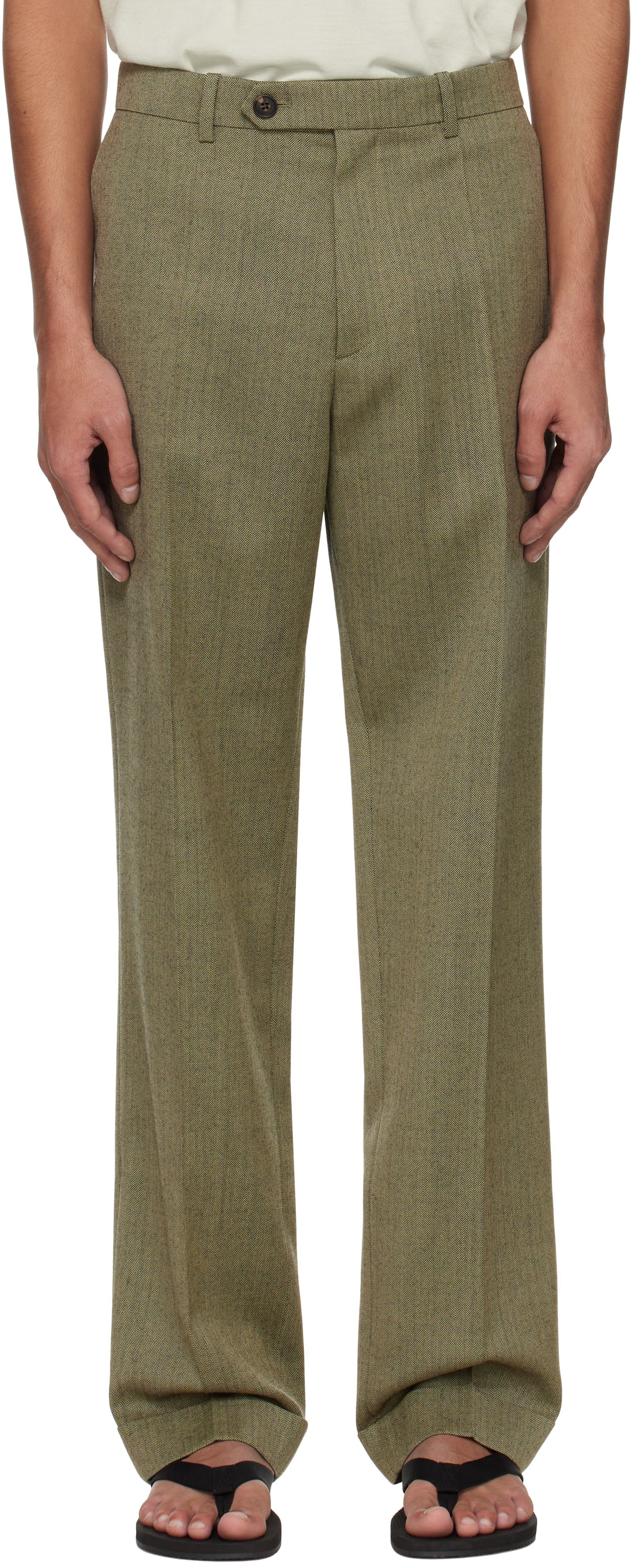 Khaki Seth Trousers