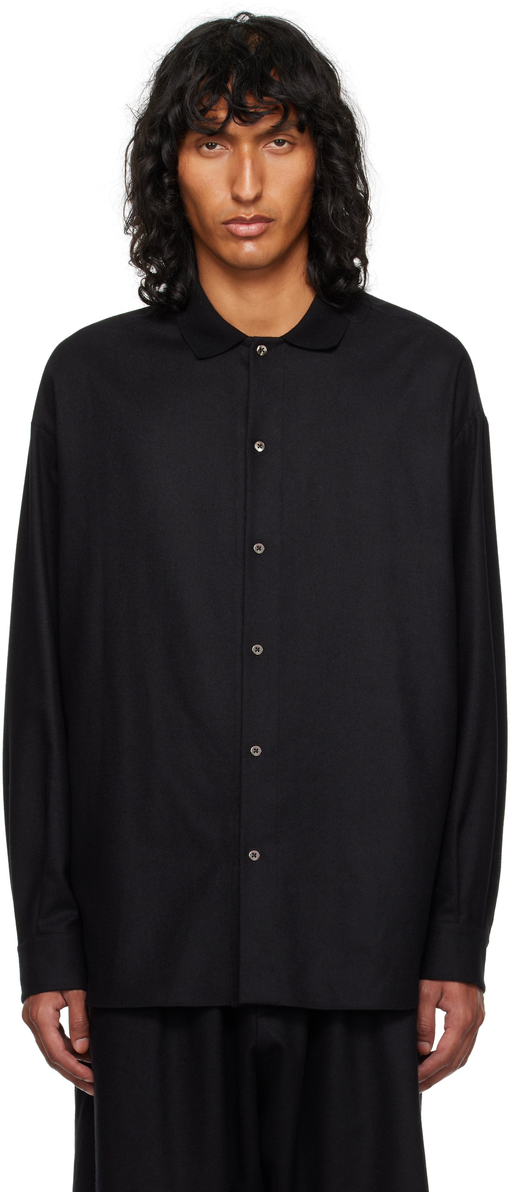 The Row Kiki Shirt in Black | FWRD