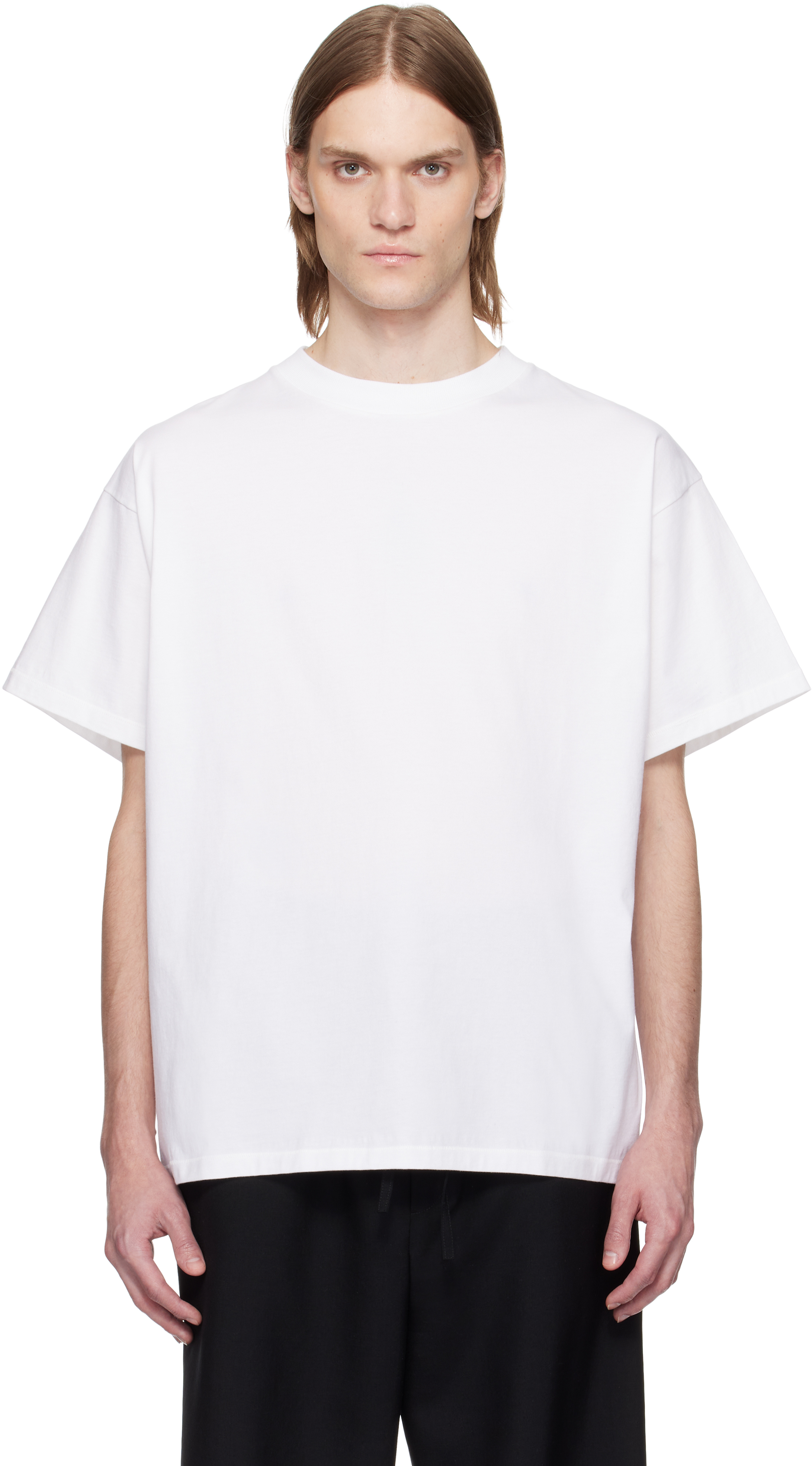 【The Row】ザ・ロウ Sato コットンTシャツ トップス ホワイト Satoコットン製のトップス ホワイト – The Row