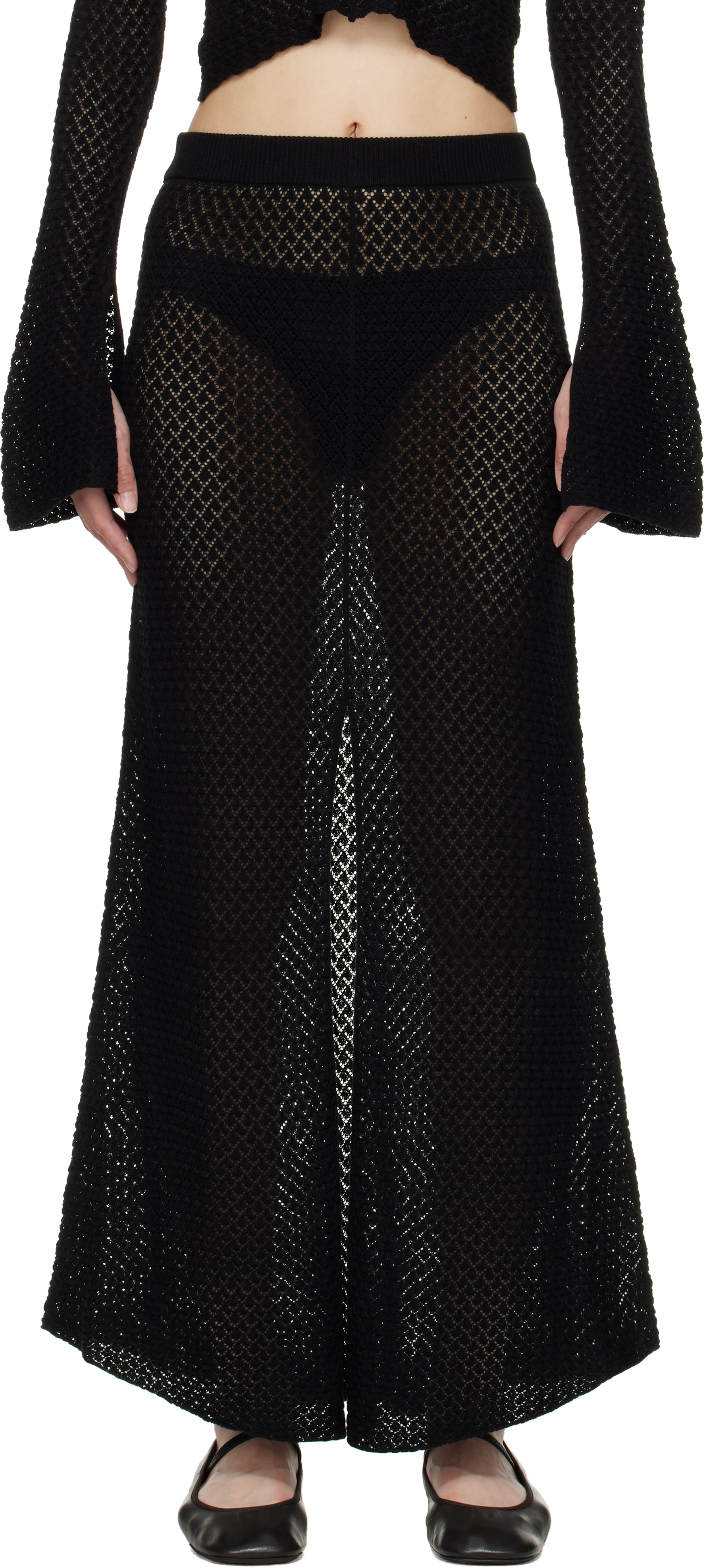 【関税込み】The Garment ブラック Tanzania マキシスカート The Garment Tanzania マキシスカート | ブラック | FARFETCH JP