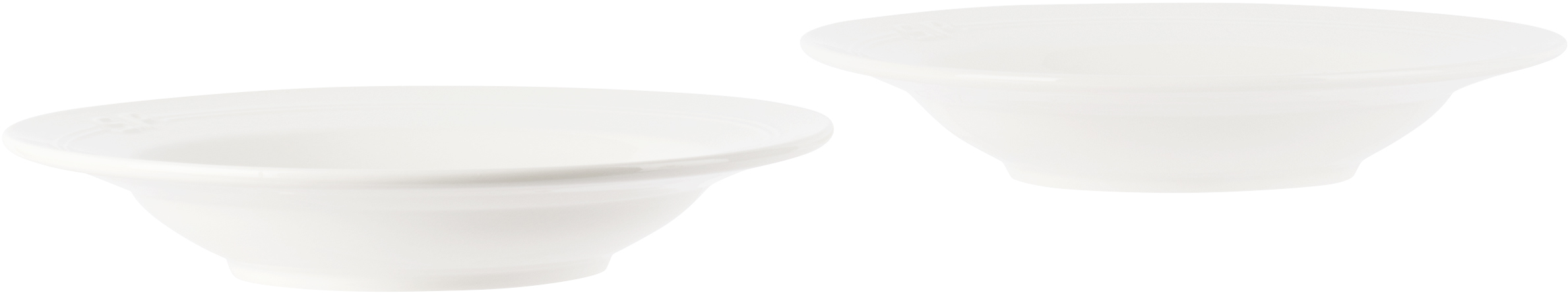 Service Projects White Métier Sp Embossed Bowl Set In Metier
